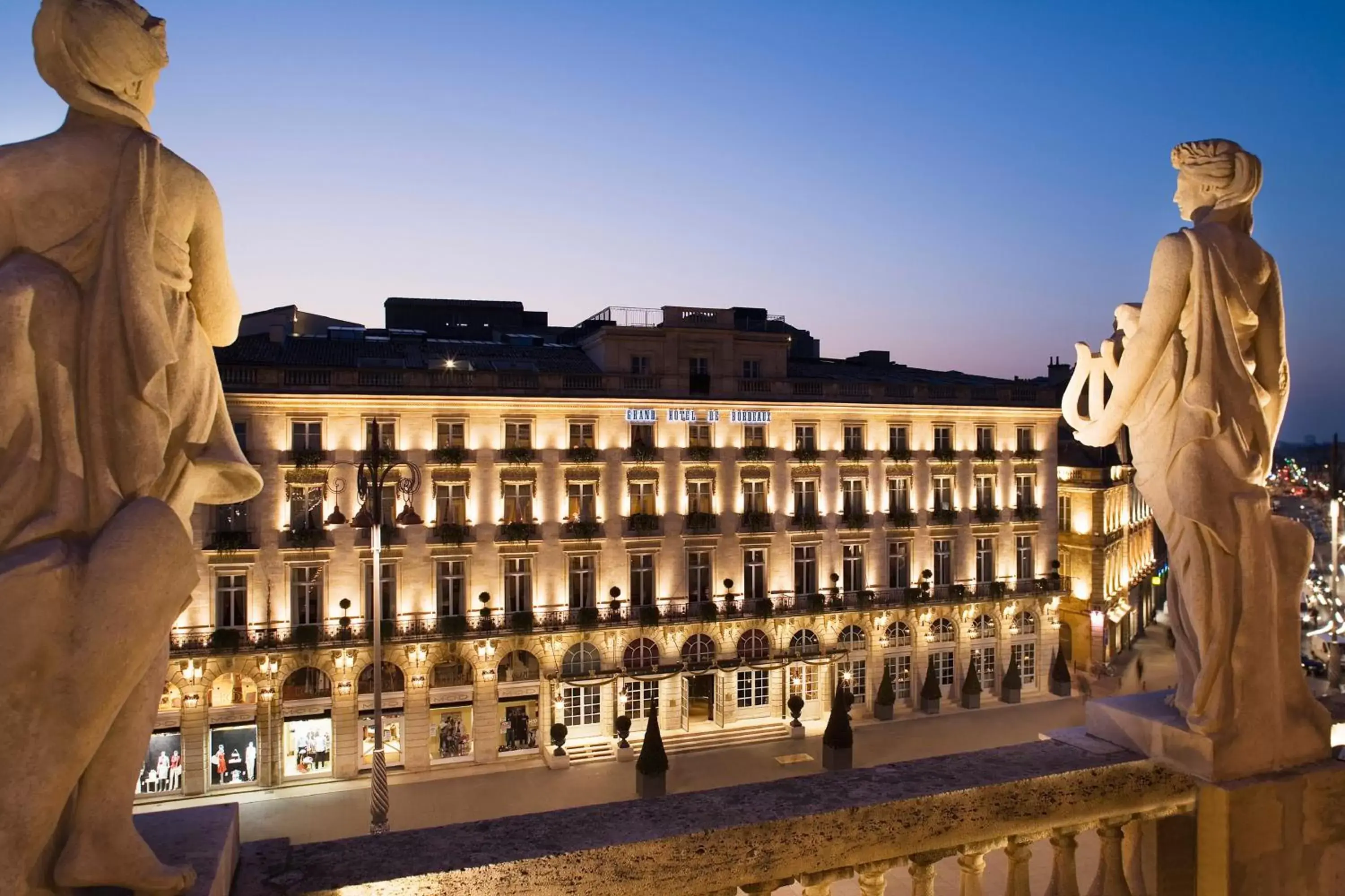 Property building in InterContinental Bordeaux Le Grand Hotel, an IHG Hotel