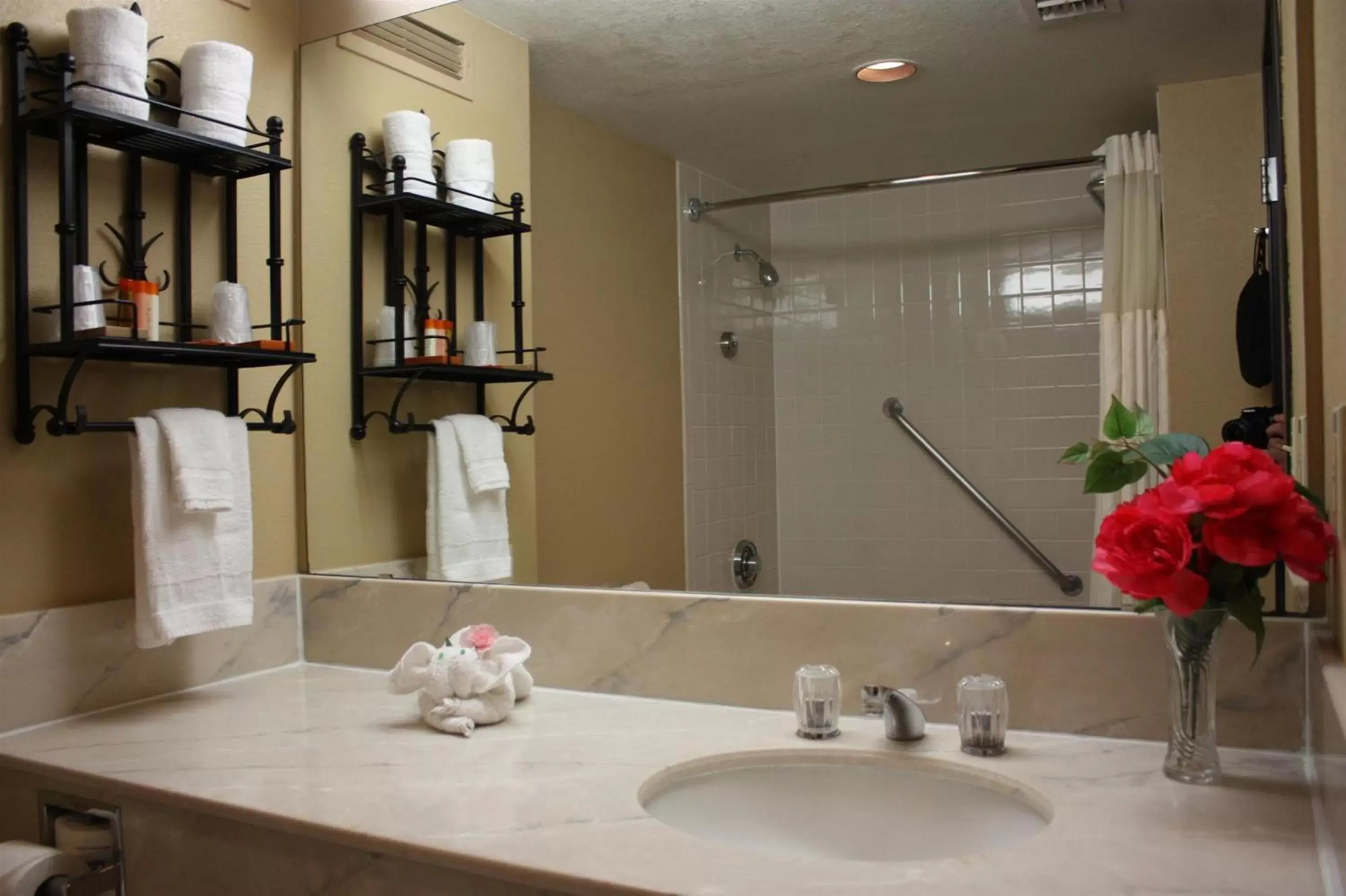 Bathroom in Ramada by Wyndham Viscount Suites Tucson East