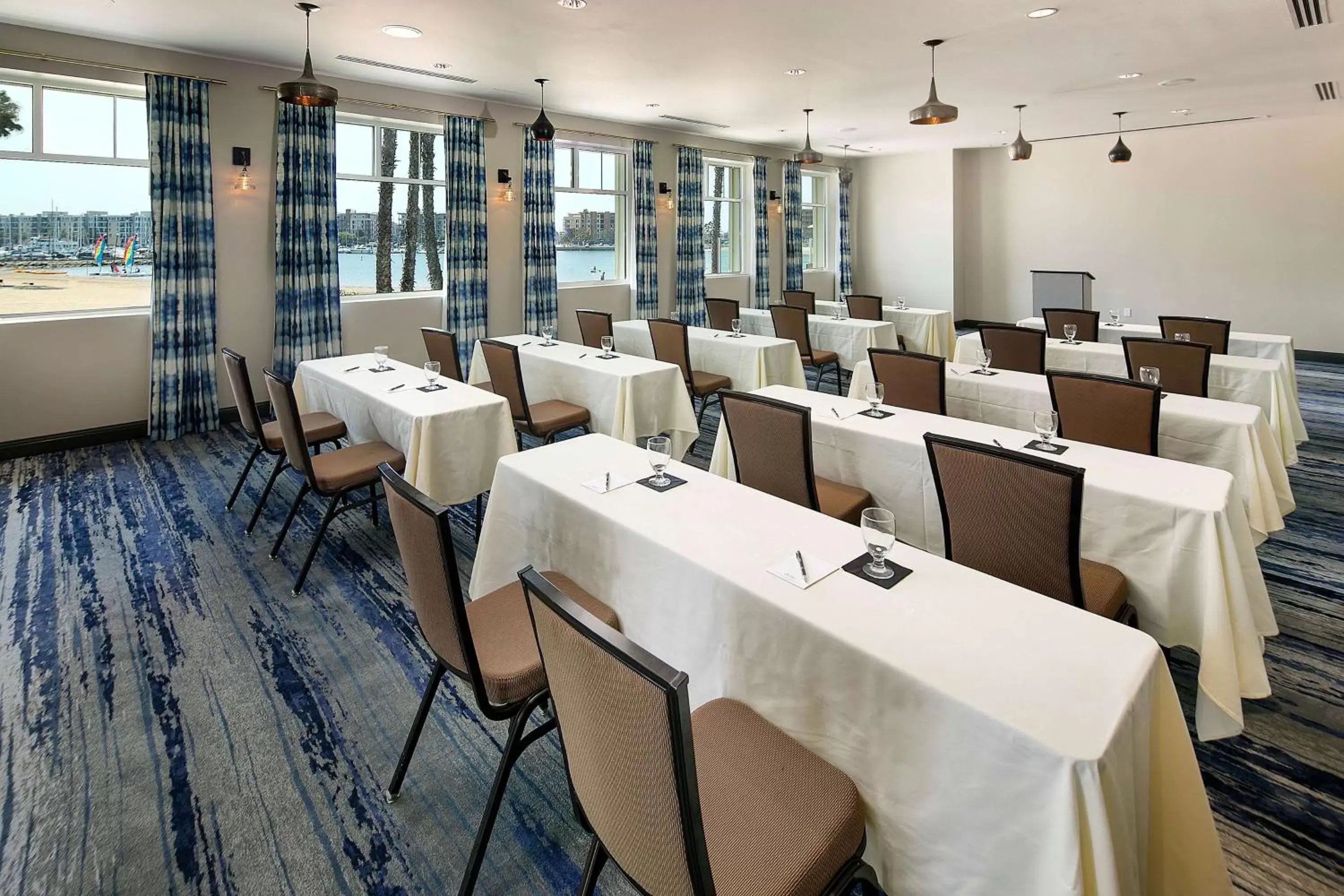 Meeting/conference room in Jamaica Bay Inn Marina Del Rey Tapestry Collection by Hilton