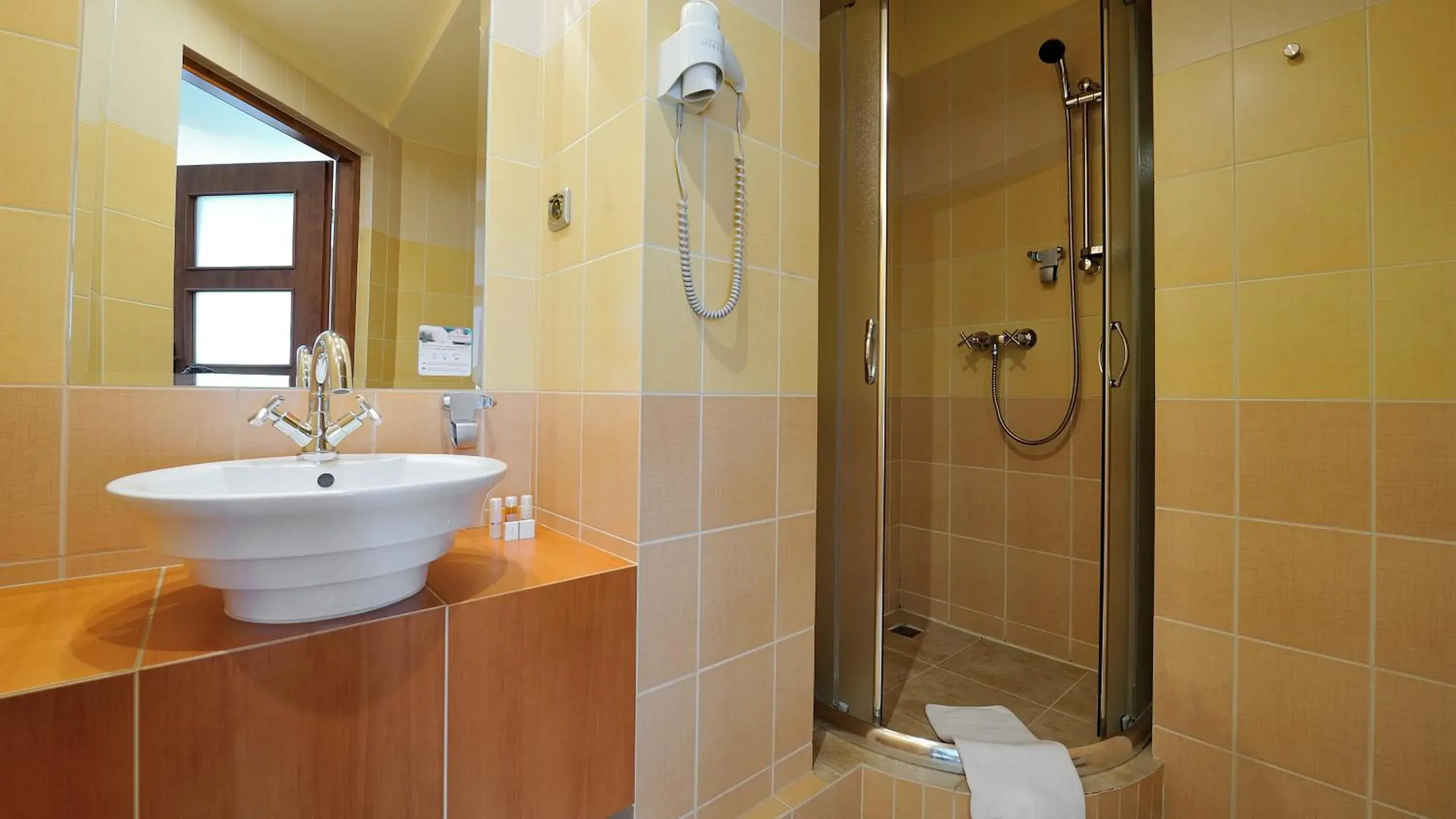 Shower, Bathroom in Hotel Diament Vacanza Katowice - Siemianowice
