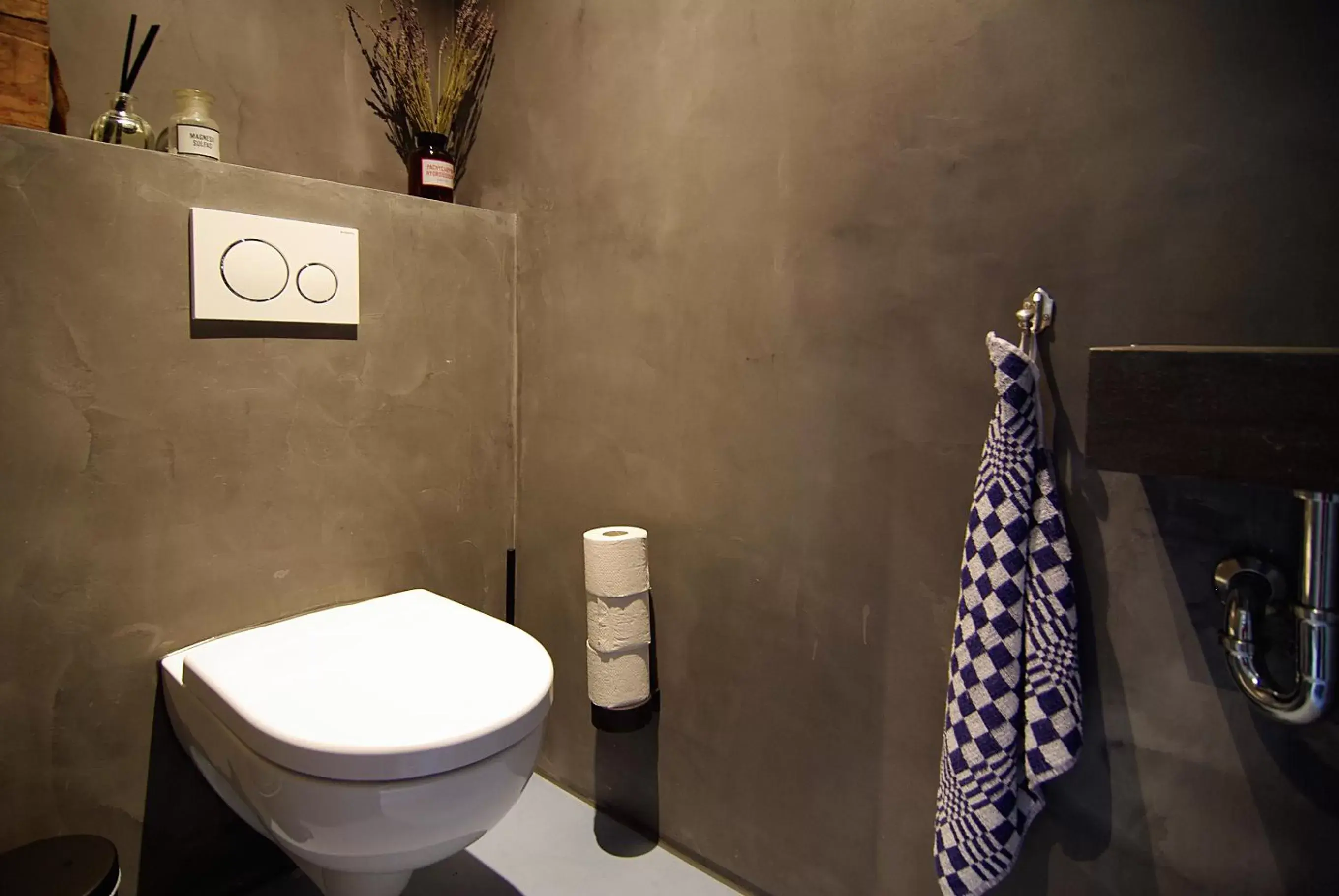 Toilet, Bathroom in Authentic Farmhouse - De Vergulden Eenhoorn