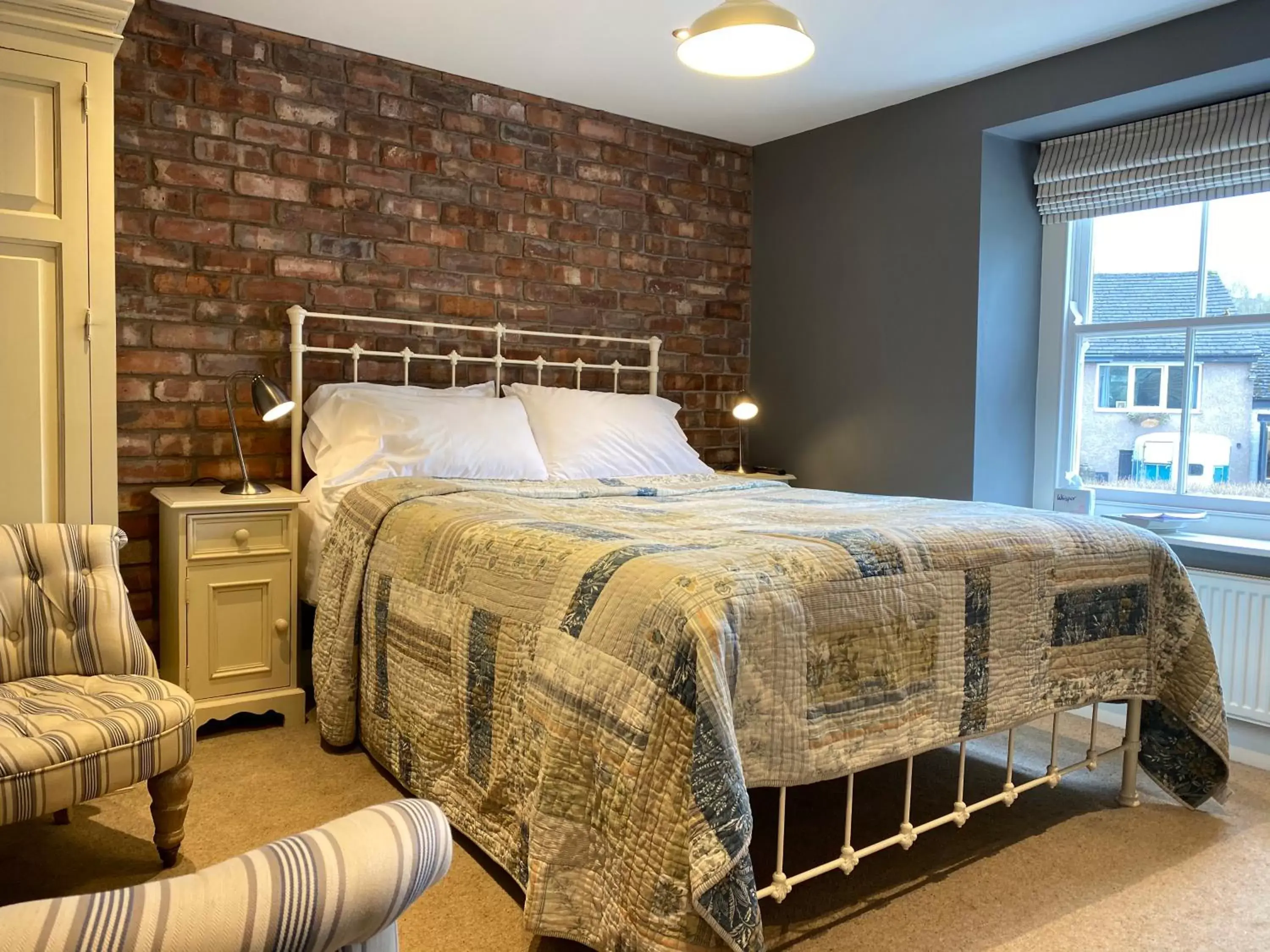 Bedroom, Bed in The Old Hall Inn