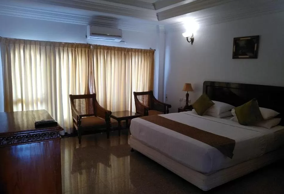 Bedroom, Bed in GReaT Trails Riverview Thanjavur By GRT Hotels
