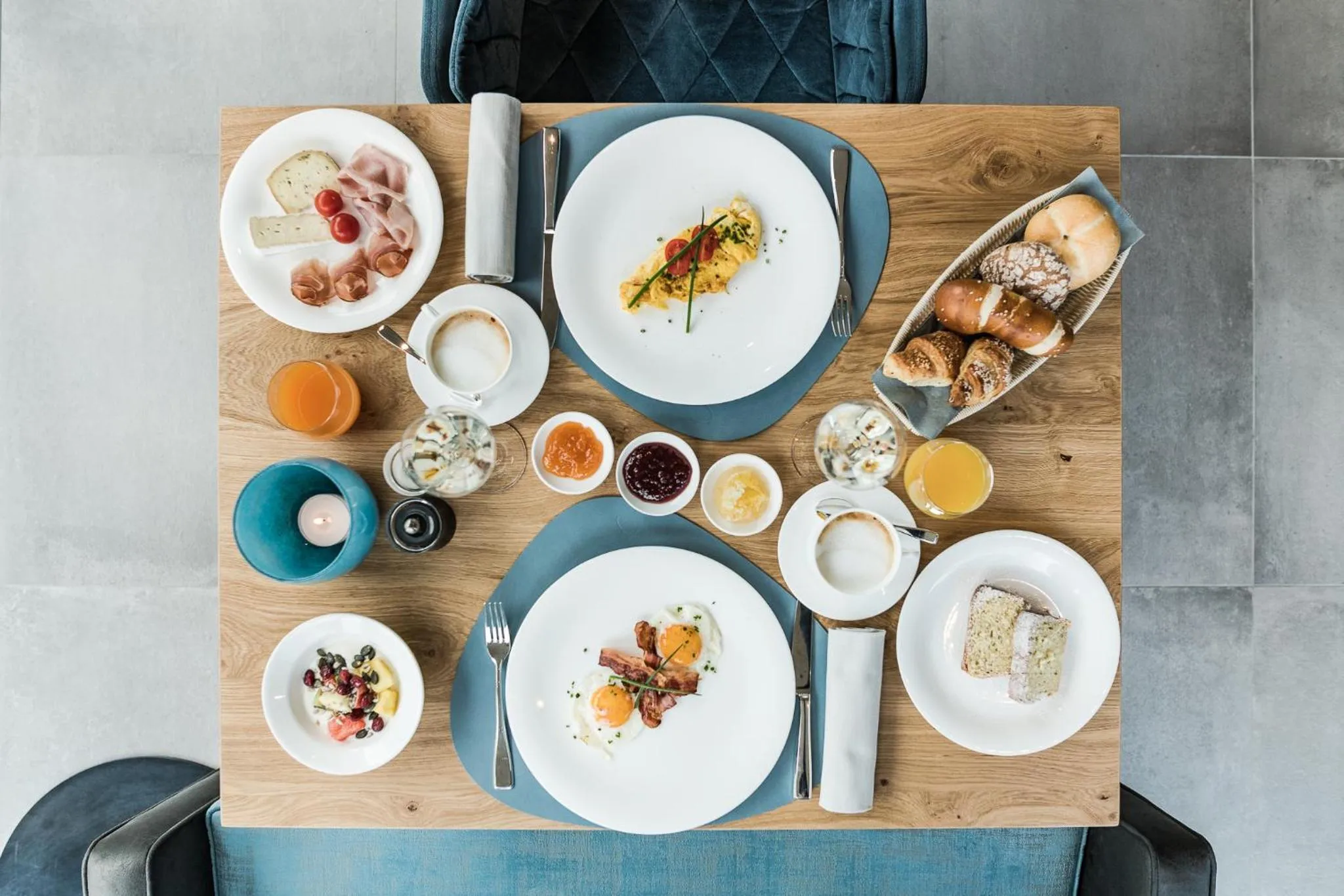 Food and drinks in Hotel Das Dorner