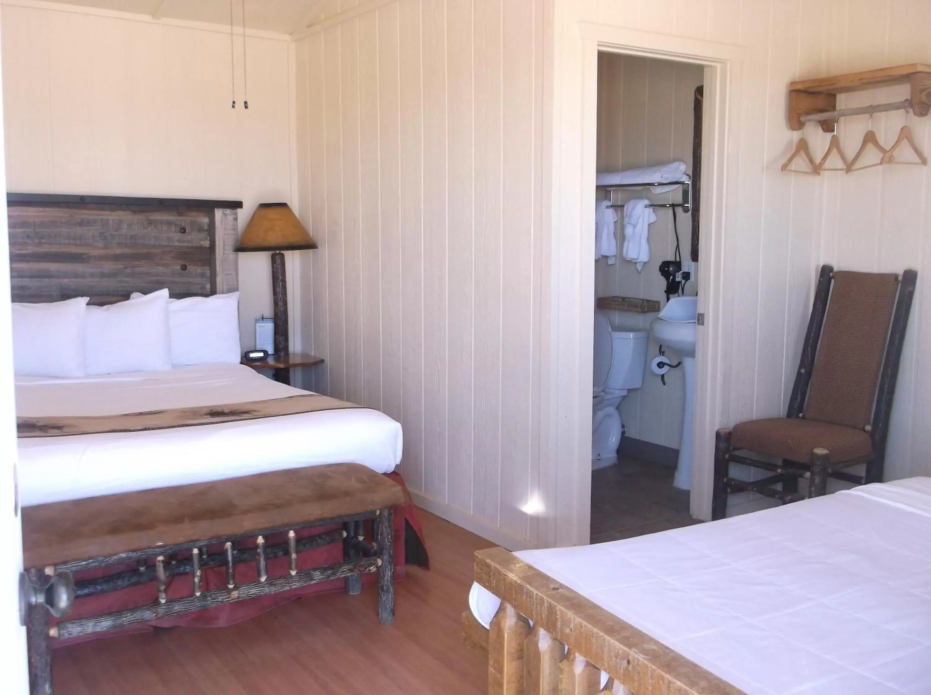 Photo of the whole room, Bed in Cabins at Grand Canyon West