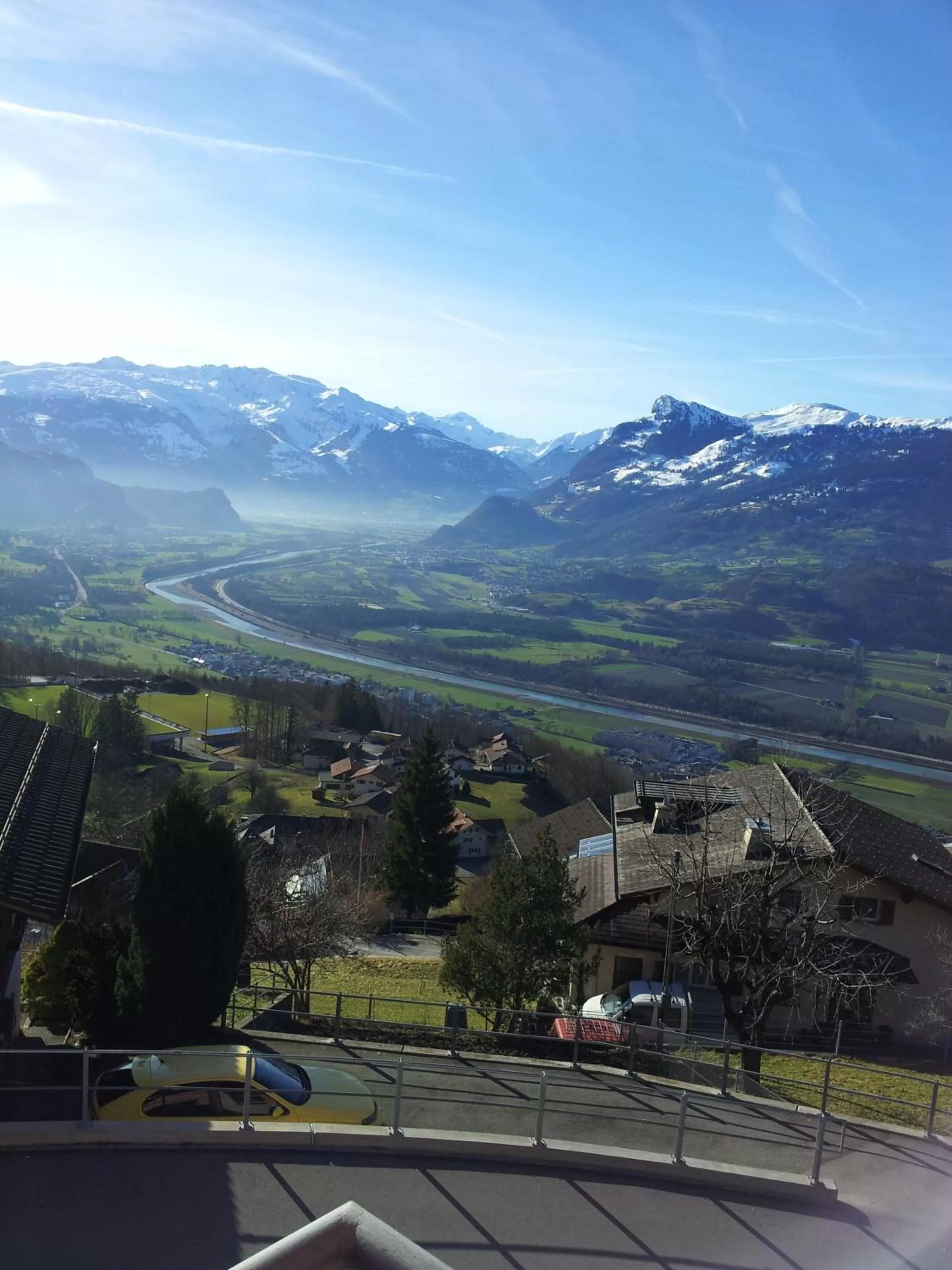 Double Room with Valley View in Hotel Restaurant Kulm