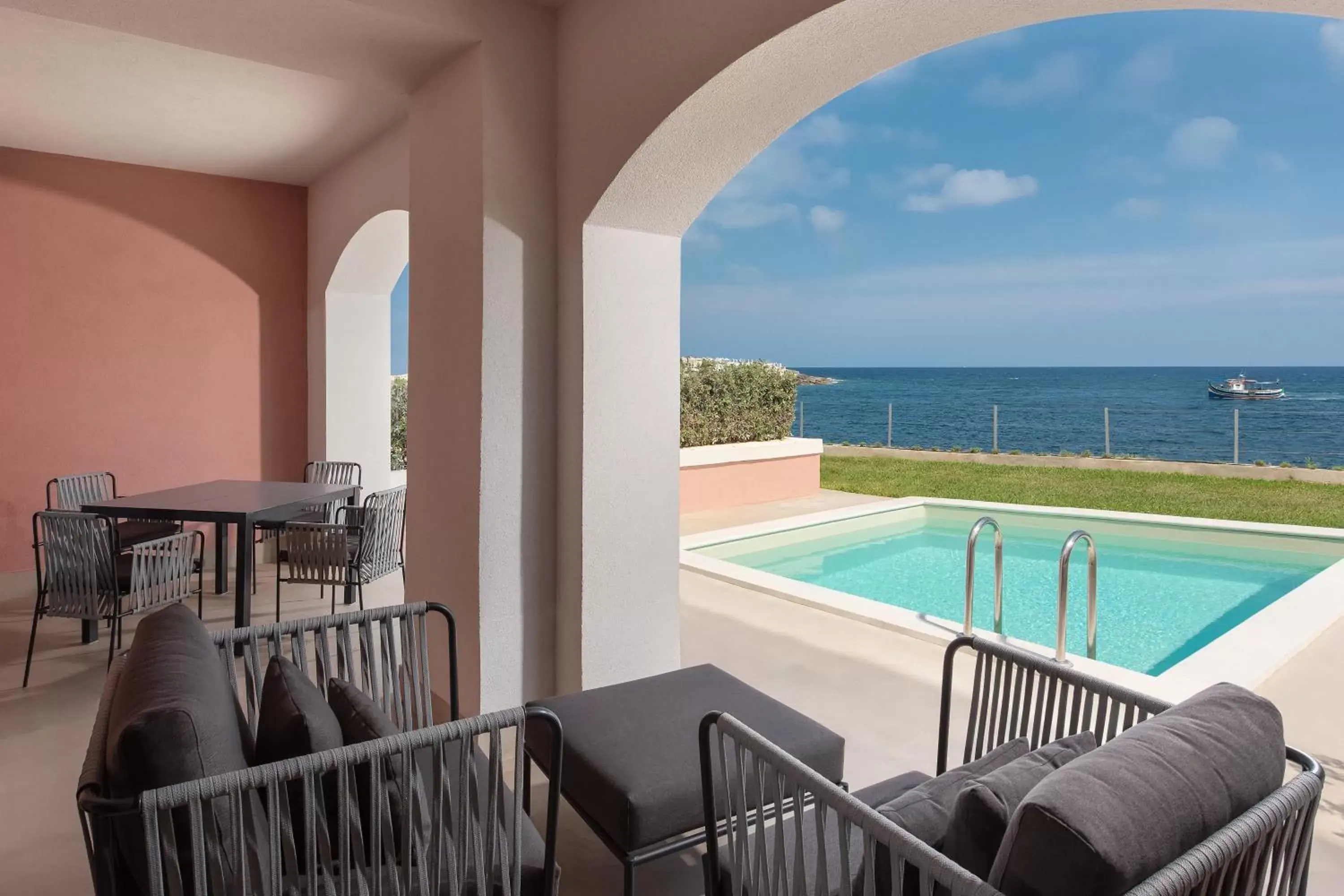 Photo of the whole room, Pool View in The Westin Dragonara Resort, Malta