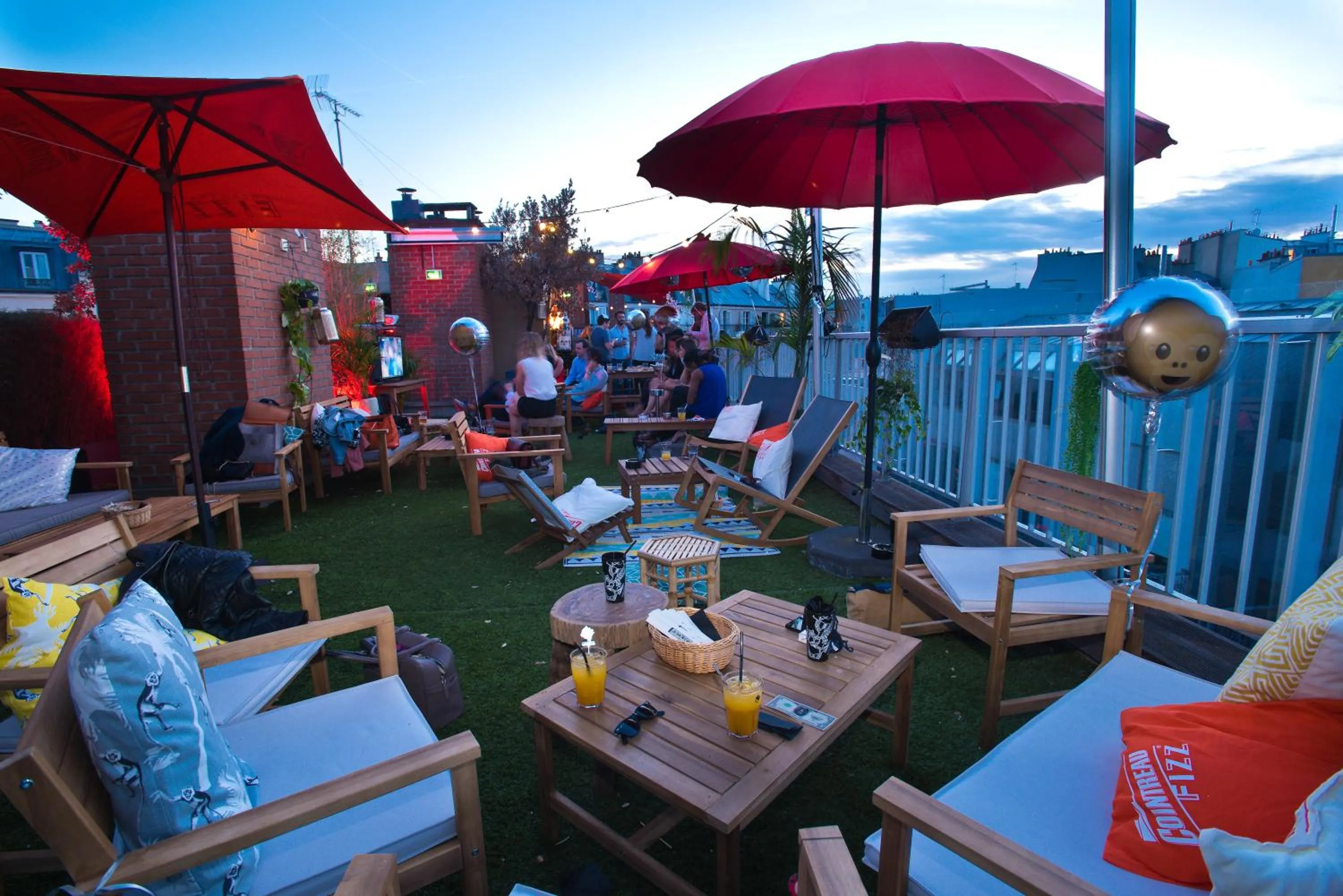 Balcony/Terrace in Mercure Paris Bastille Saint Antoine