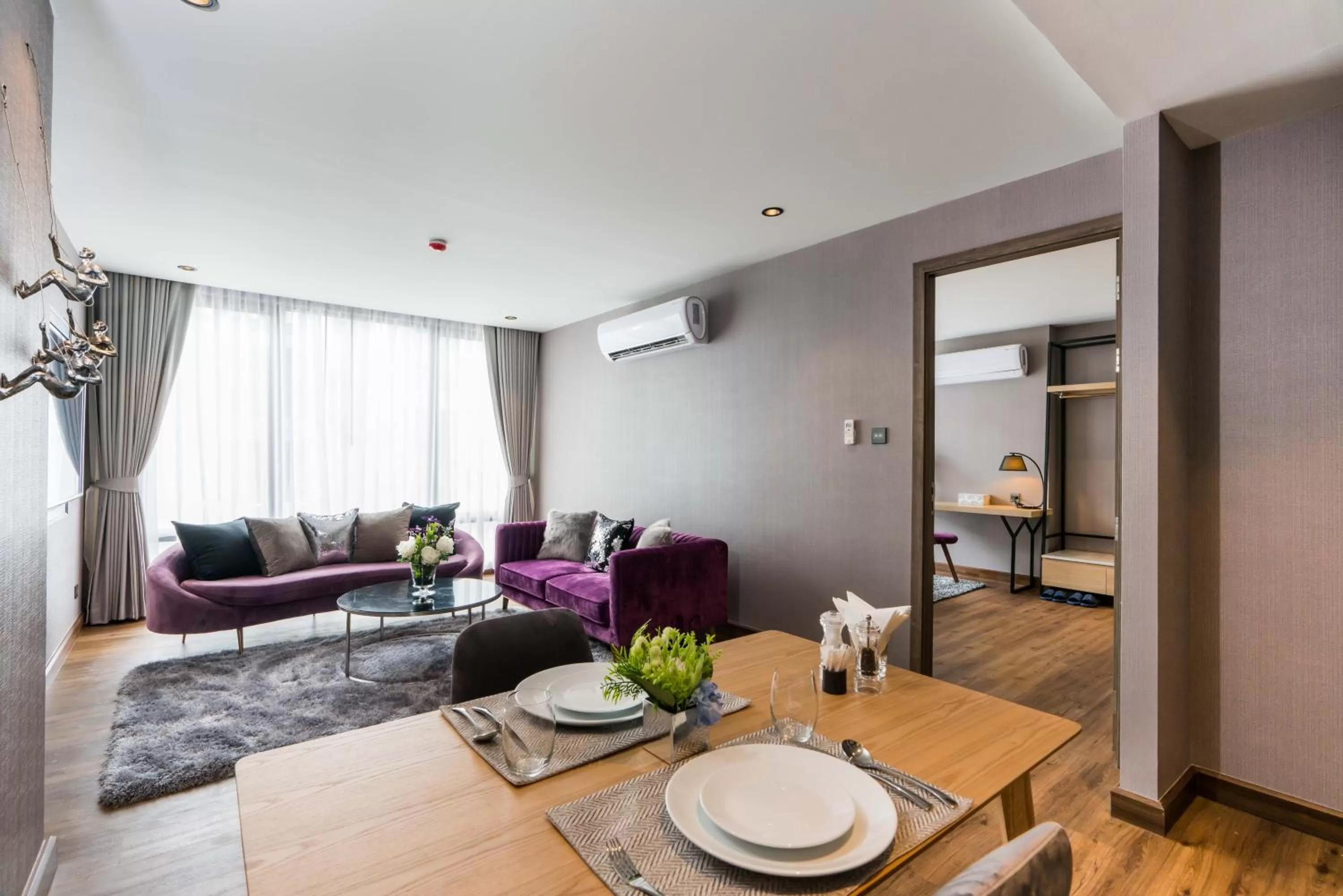 Dining area in XQ Pattaya Hotel