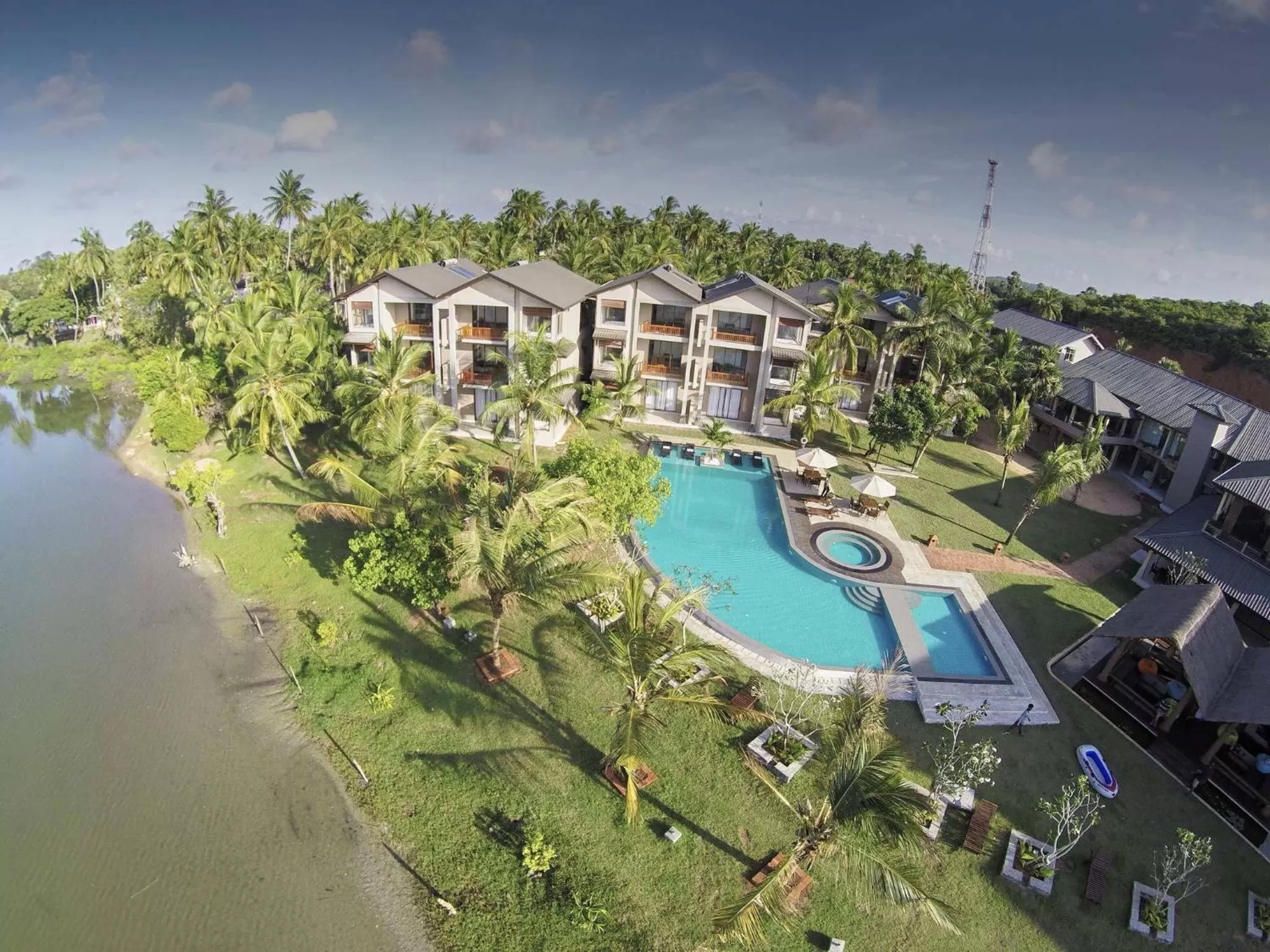 Bird's eye view in Amaranthe Bay Resort & Spa