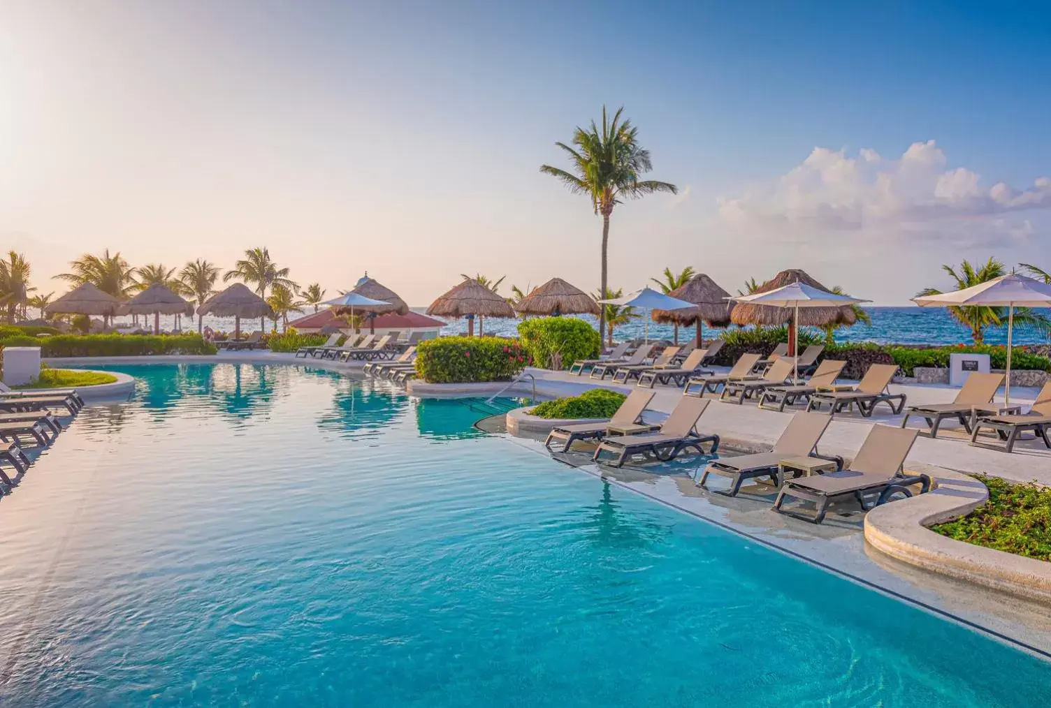 Swimming Pool in Hard Rock Hotel Riviera Maya - Hacienda All Inclusive