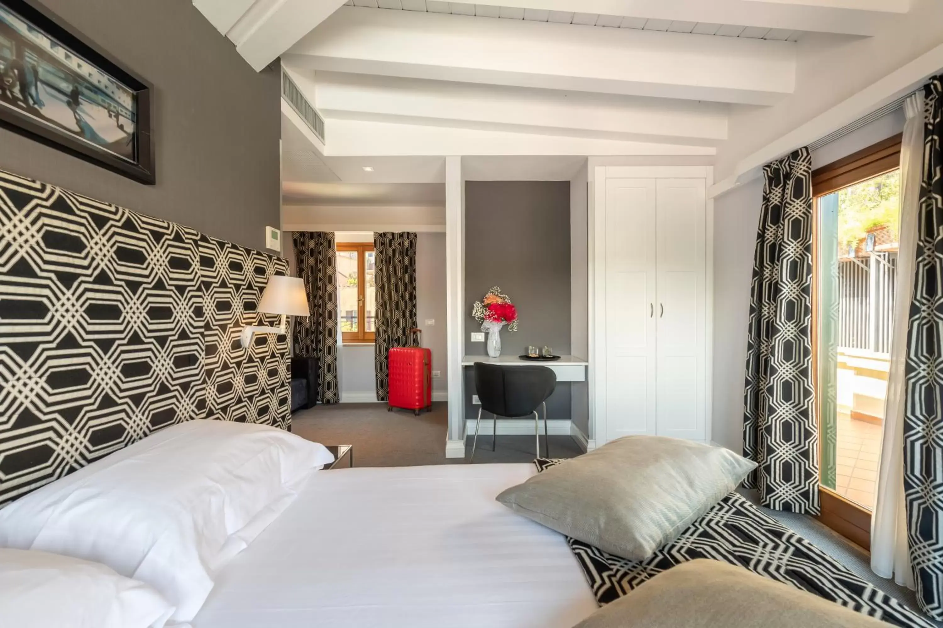 Bedroom, Bed in Hotel La Rovere