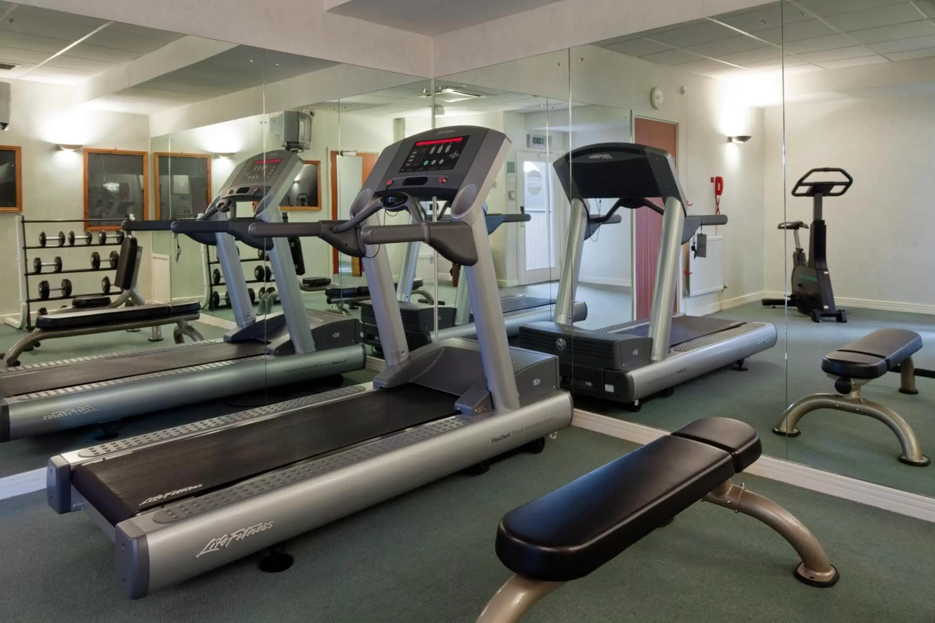 Fitness centre/facilities, Fitness Center/Facilities in Holiday Inn Northampton West M1 Junc 16, an IHG Hotel