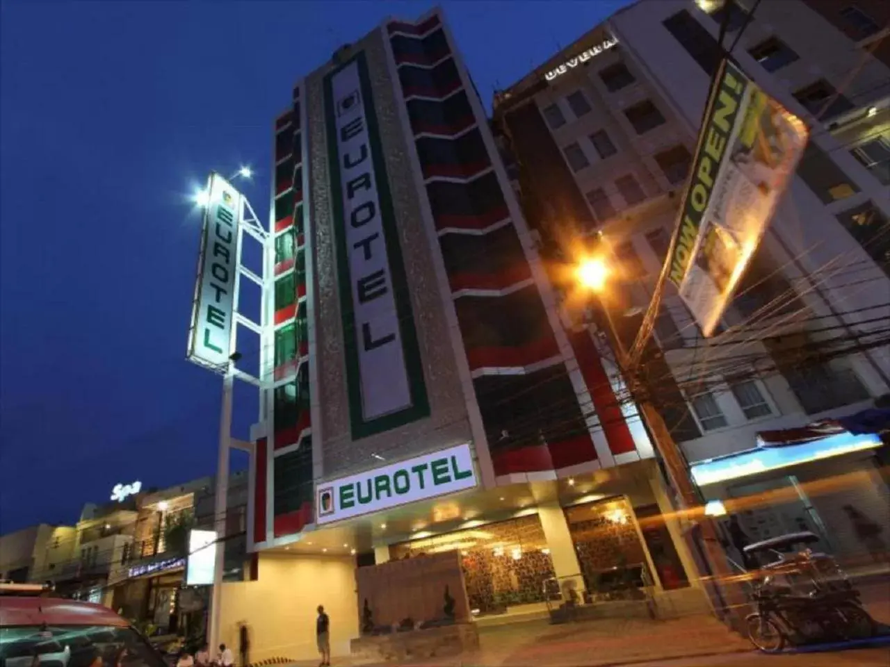 Property building in Eurotel Angeles Property building in Eurotel Angeles
