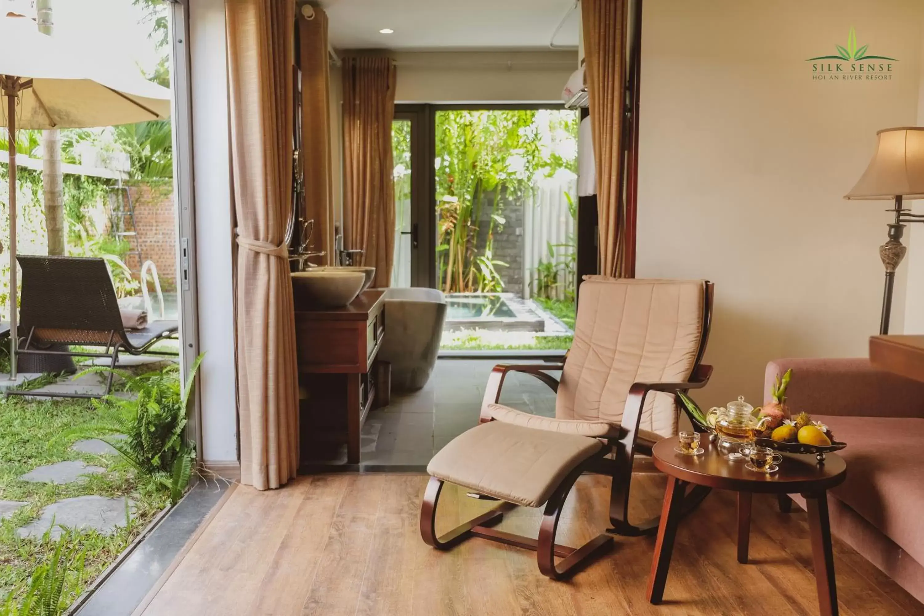 Living room, Seating Area in Silk Sense Hoi An River Resort