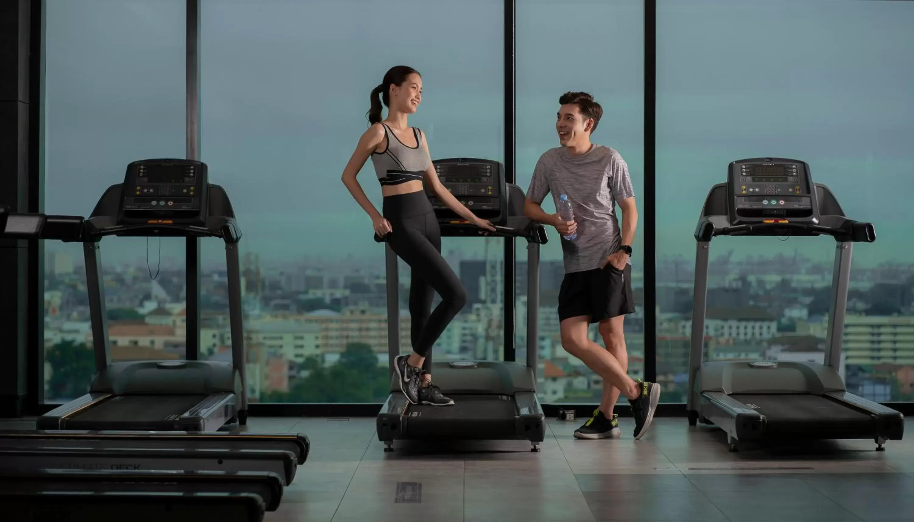 People, Fitness Center/Facilities in Holiday Inn & Suites Siracha Laemchabang, an IHG Hotel