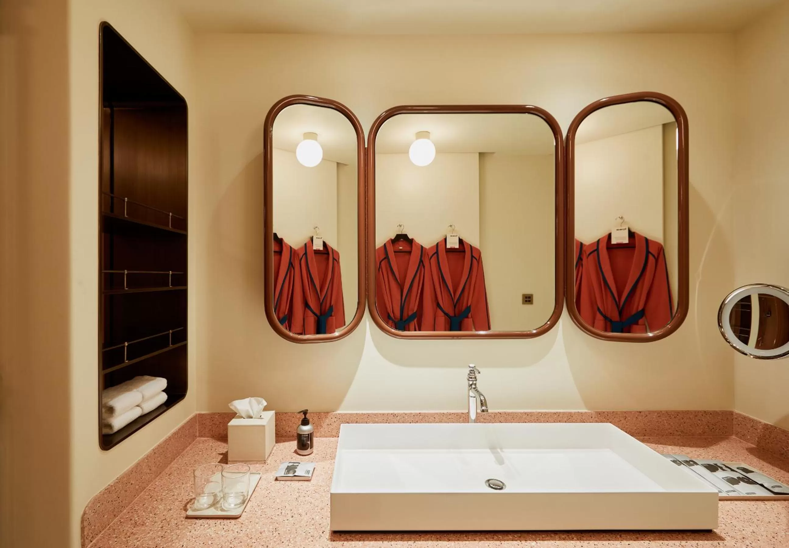 Bathroom in The Standard, Bangkok Mahanakhon