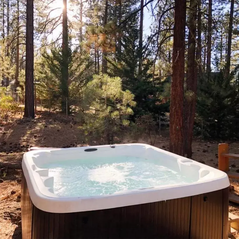 Hot Tub in Colorado Lodge