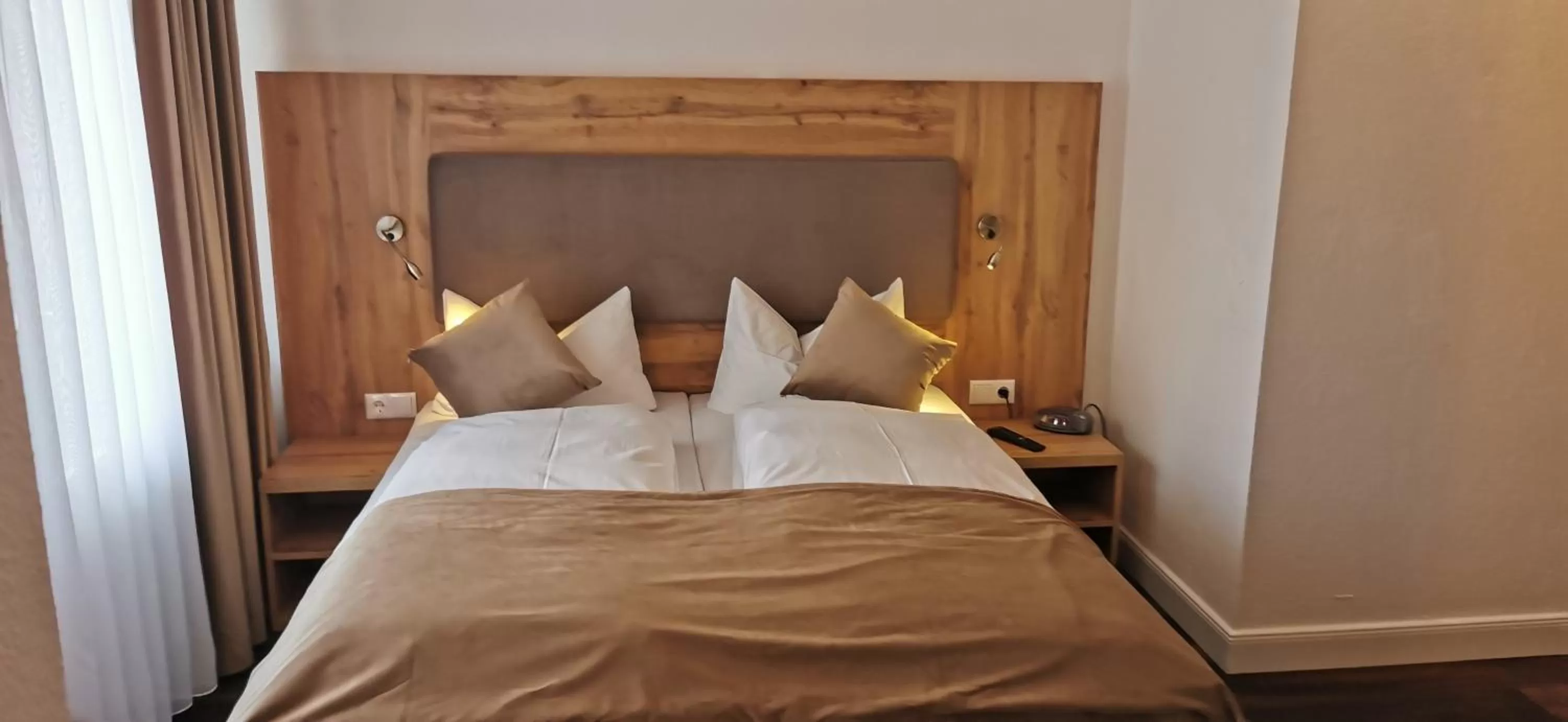 Bed in Heidehotel Soltauer Hof