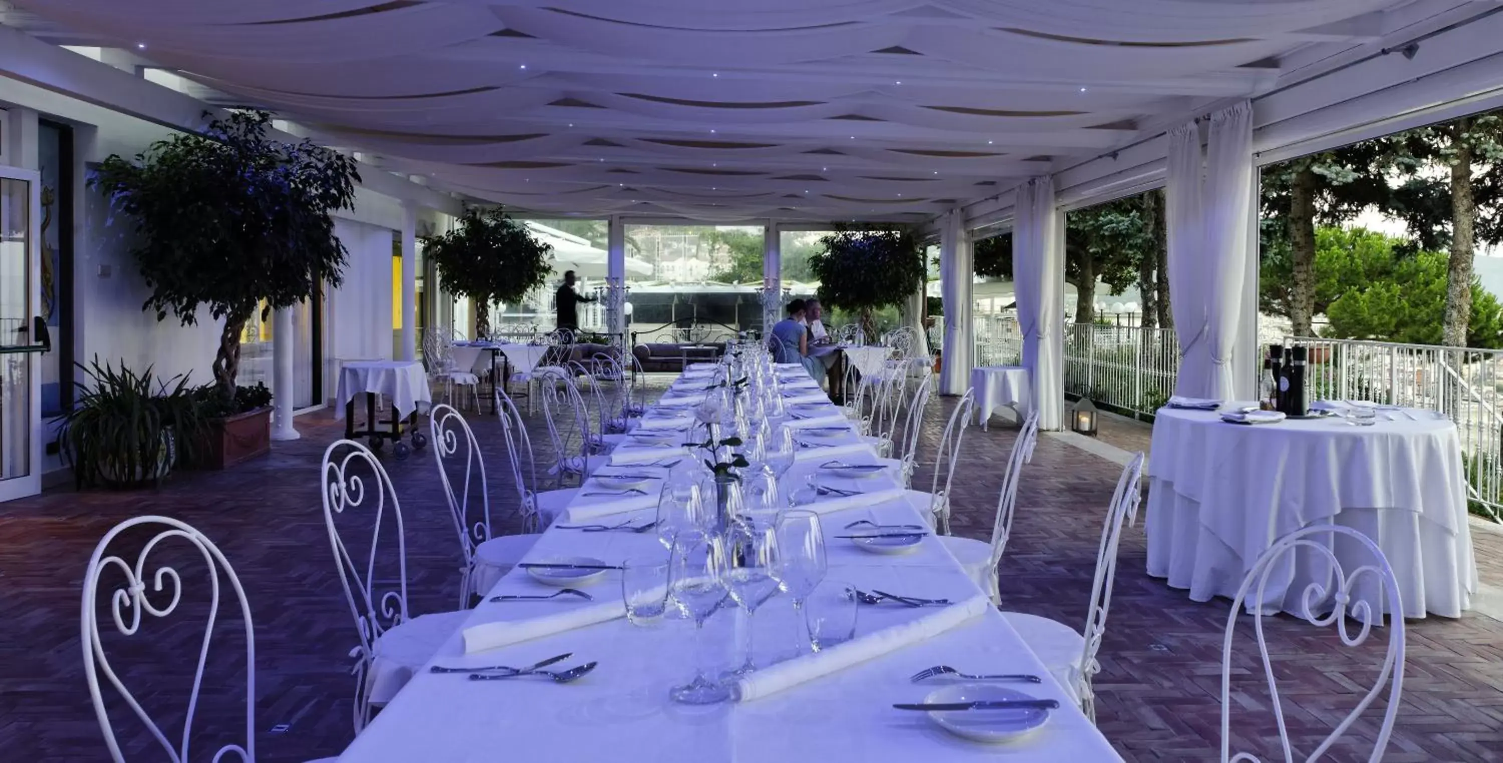 Restaurant/Places to Eat in Hotel Villa Poseidon & Events