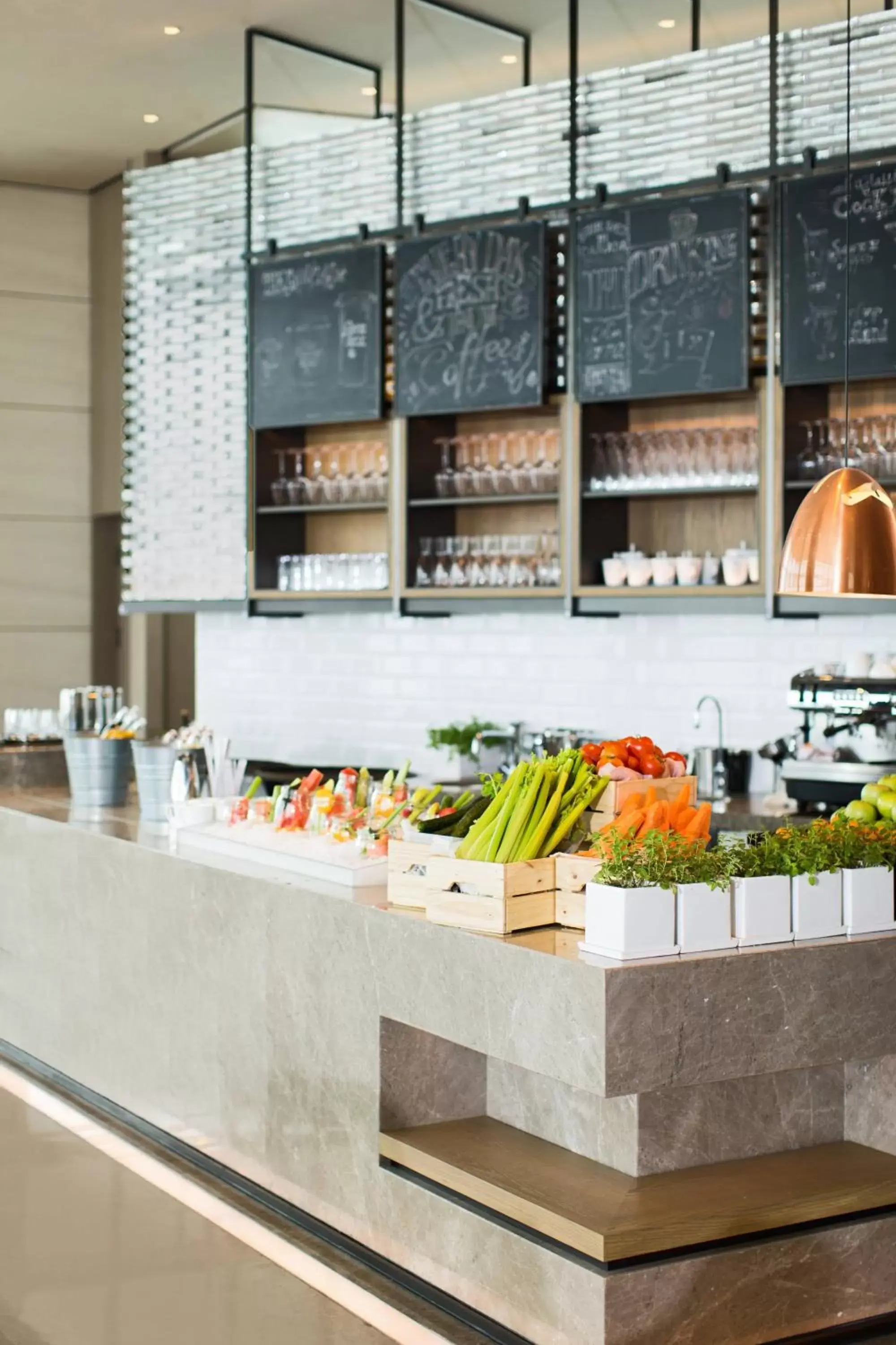 Kitchen or kitchenette in Shenzhen Marriott Hotel Nanshan