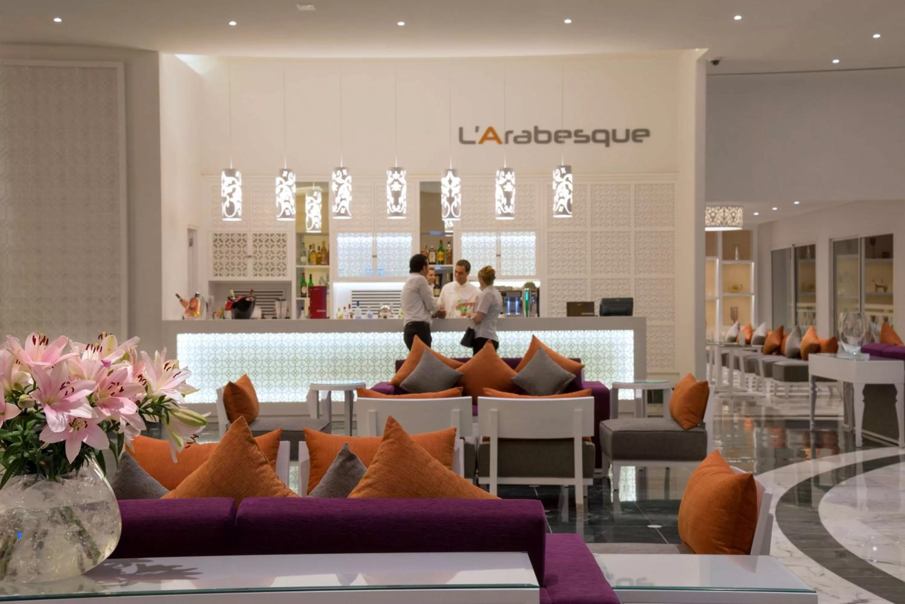 Lounge or bar in Radisson Blu Resort & Thalasso Hammamet