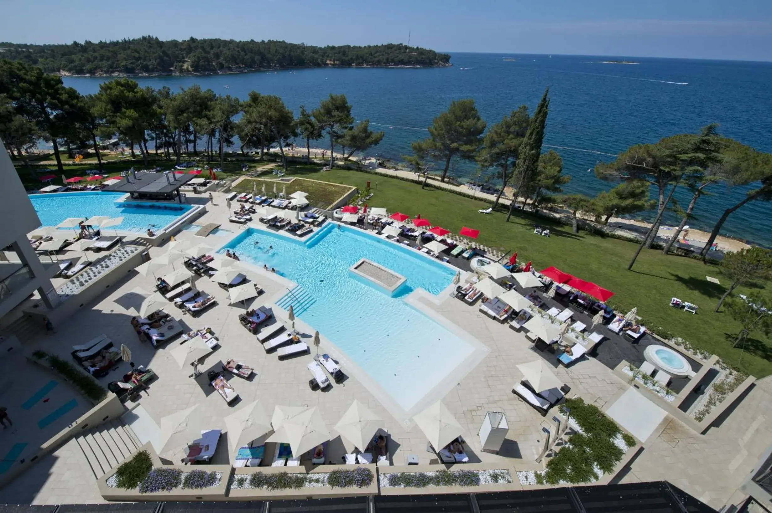 Swimming pool, Pool View in Hotel Parentium Plava Laguna