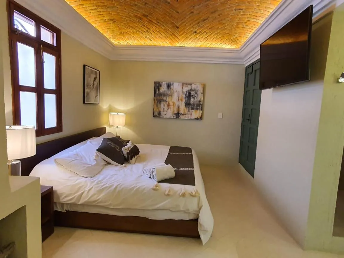 Bedroom, Bed in Mansion San Miguel