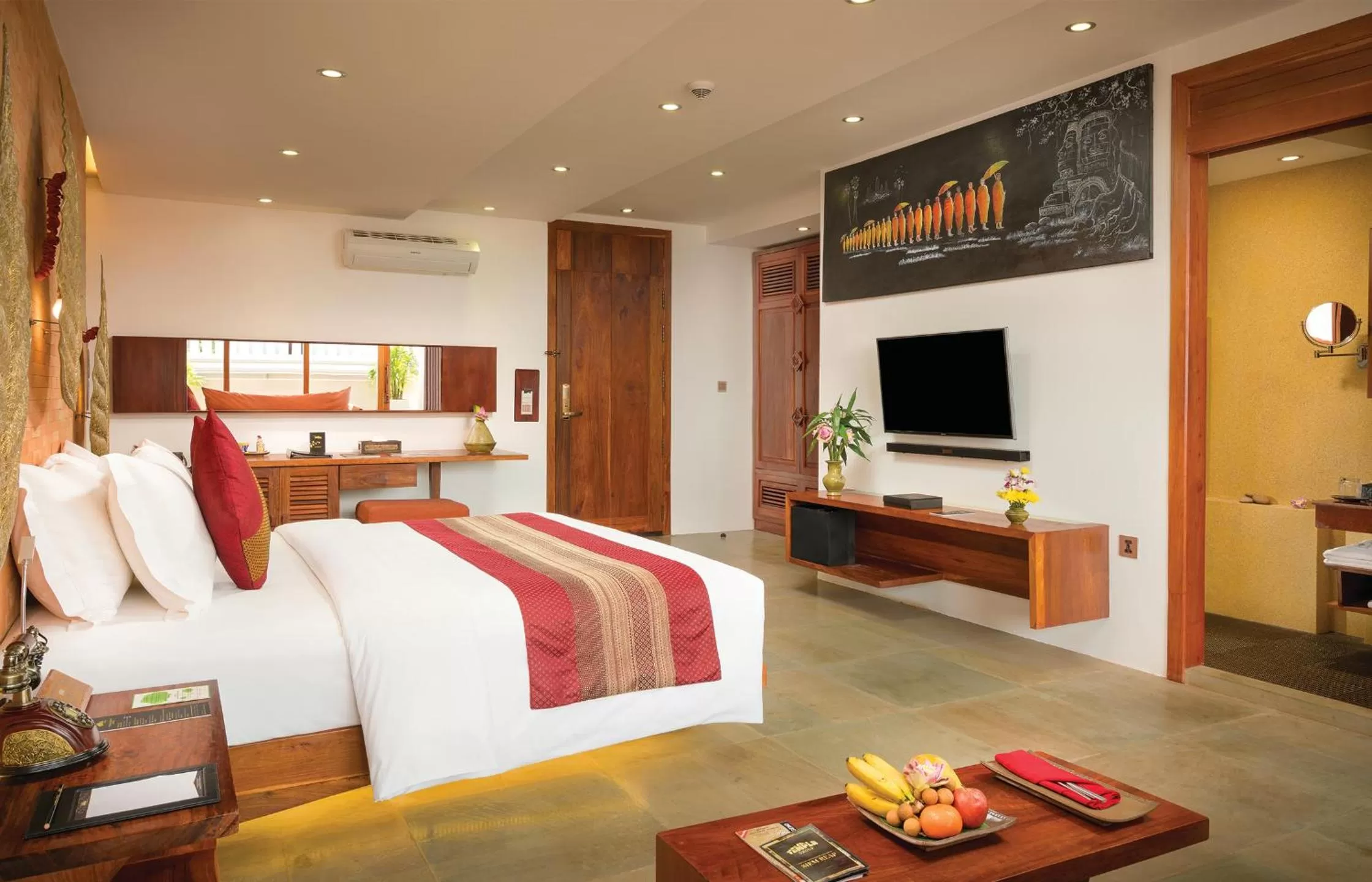 TV and multimedia, Bed in Golden Temple Residence