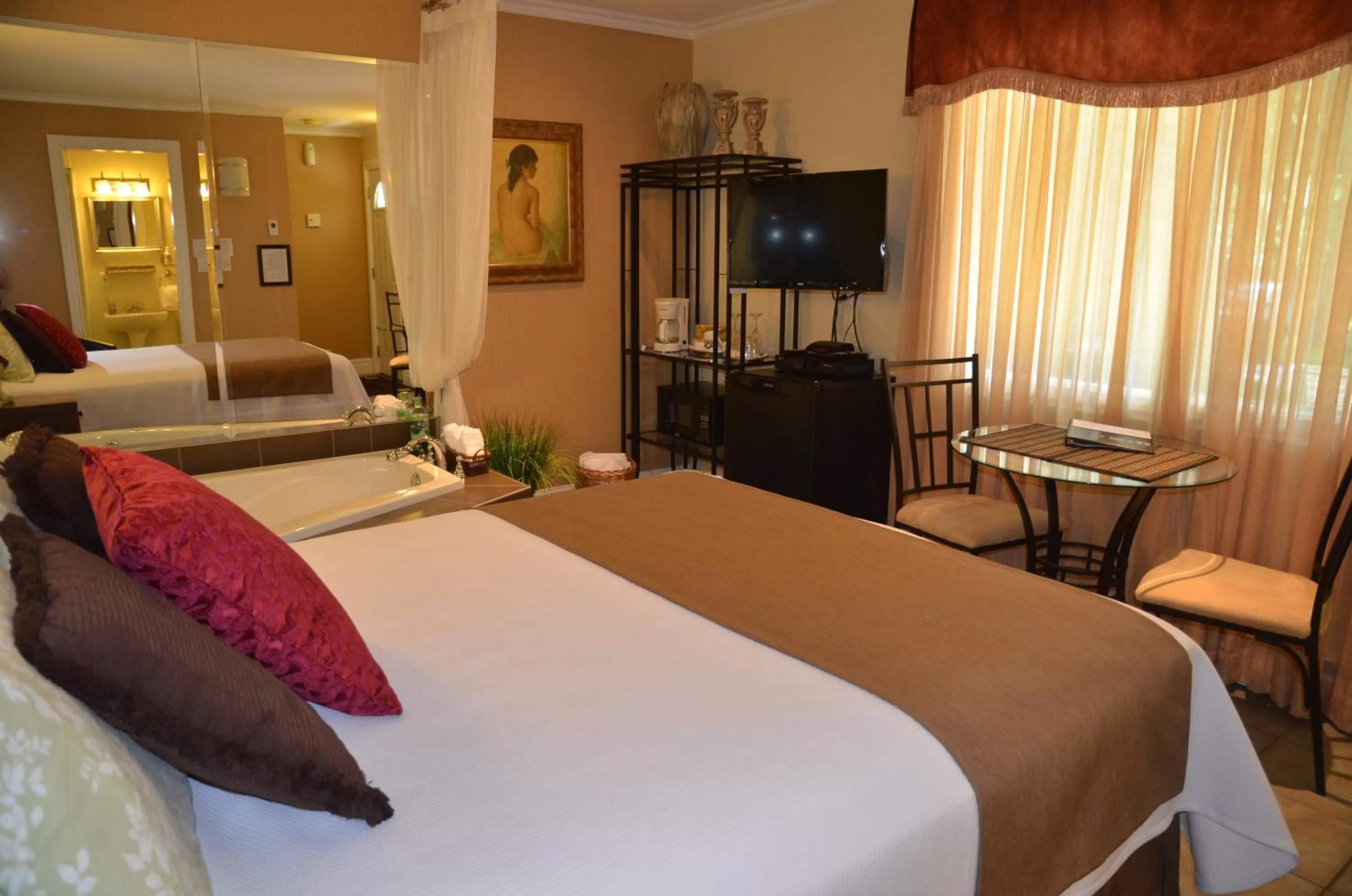 TV and multimedia, Bed in Motel Derfal