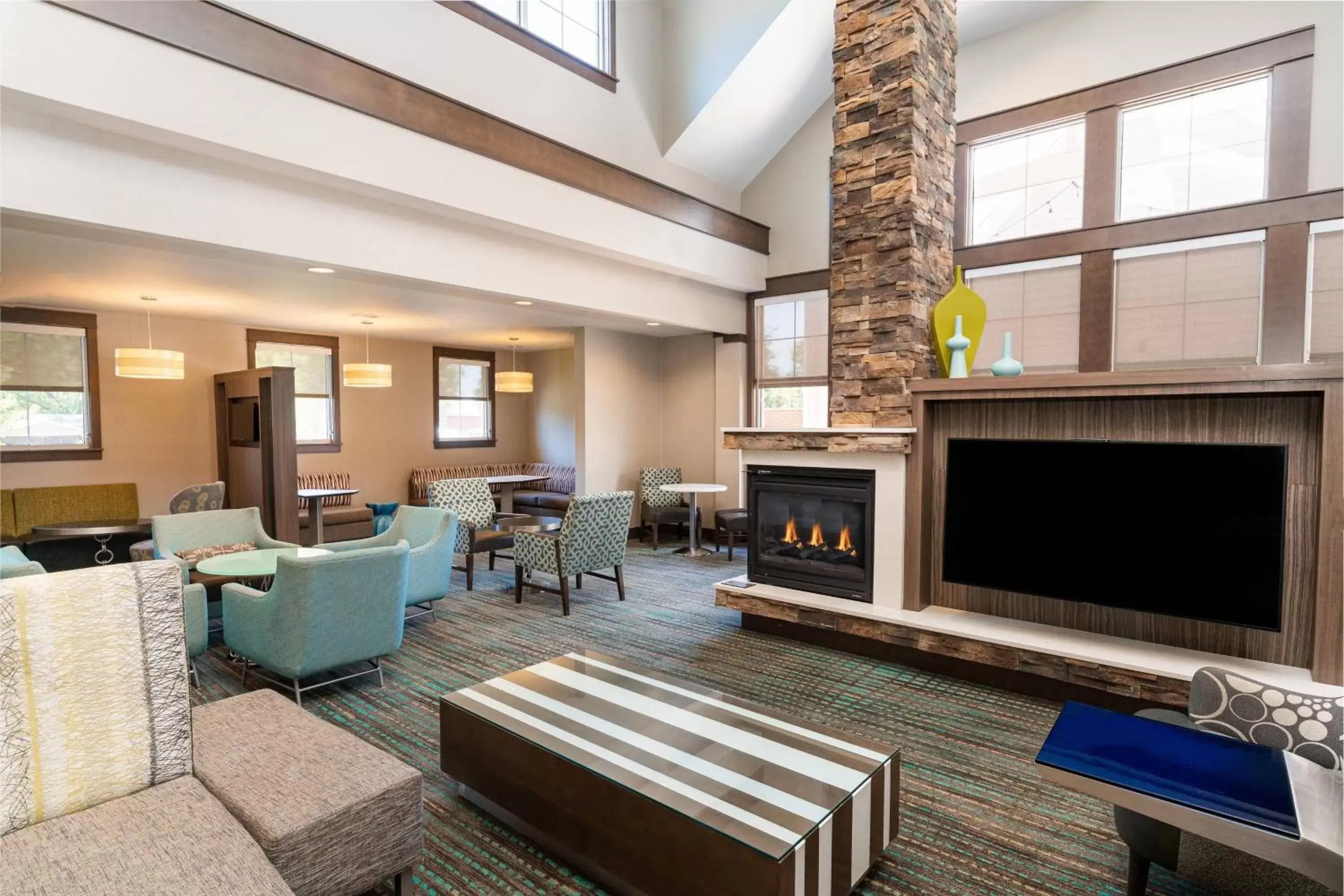 Lobby or reception, Seating Area in Residence Inn by Marriott Decatur Forsyth
