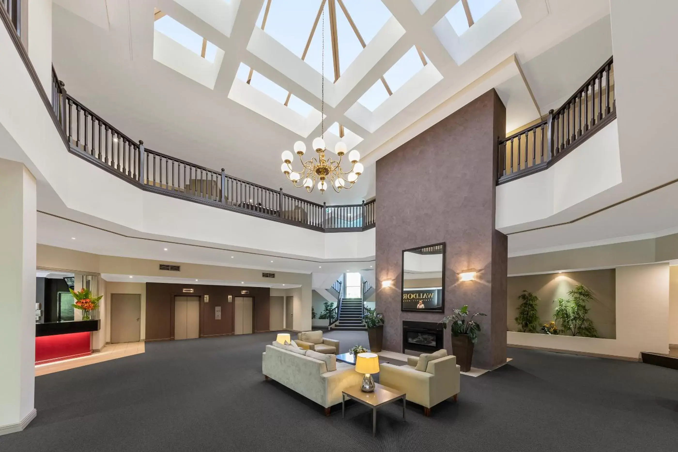 Lobby or reception in Nesuto Pennant Hills