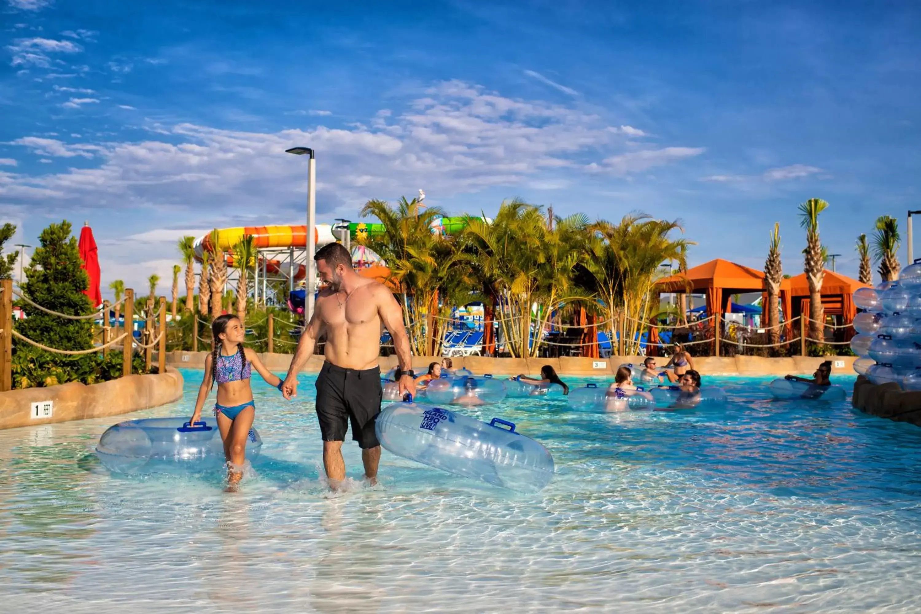 Aqua park, Swimming Pool in Margaritaville Resort Orlando