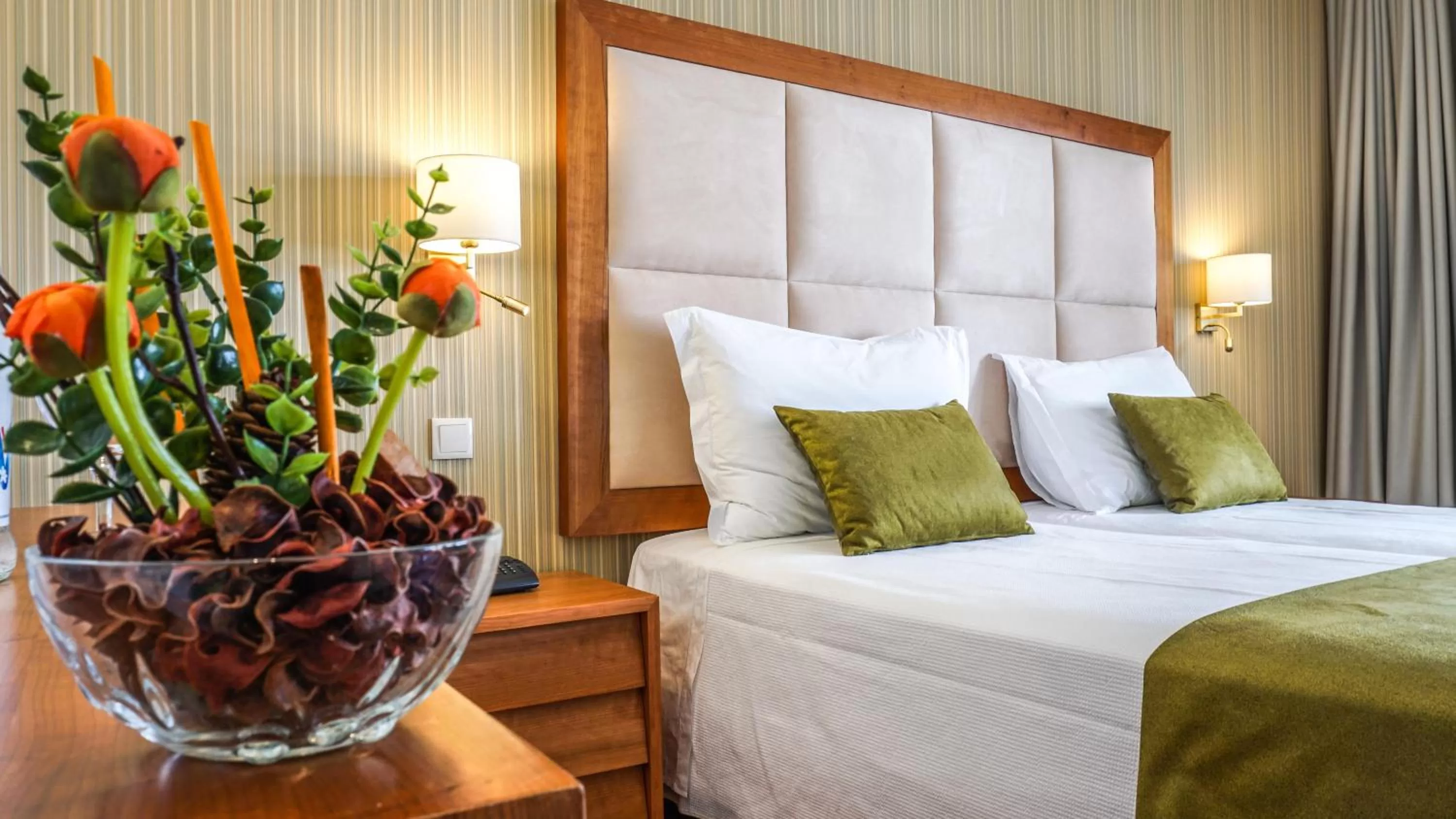 Bed in Hotel Baía De Monte Gordo