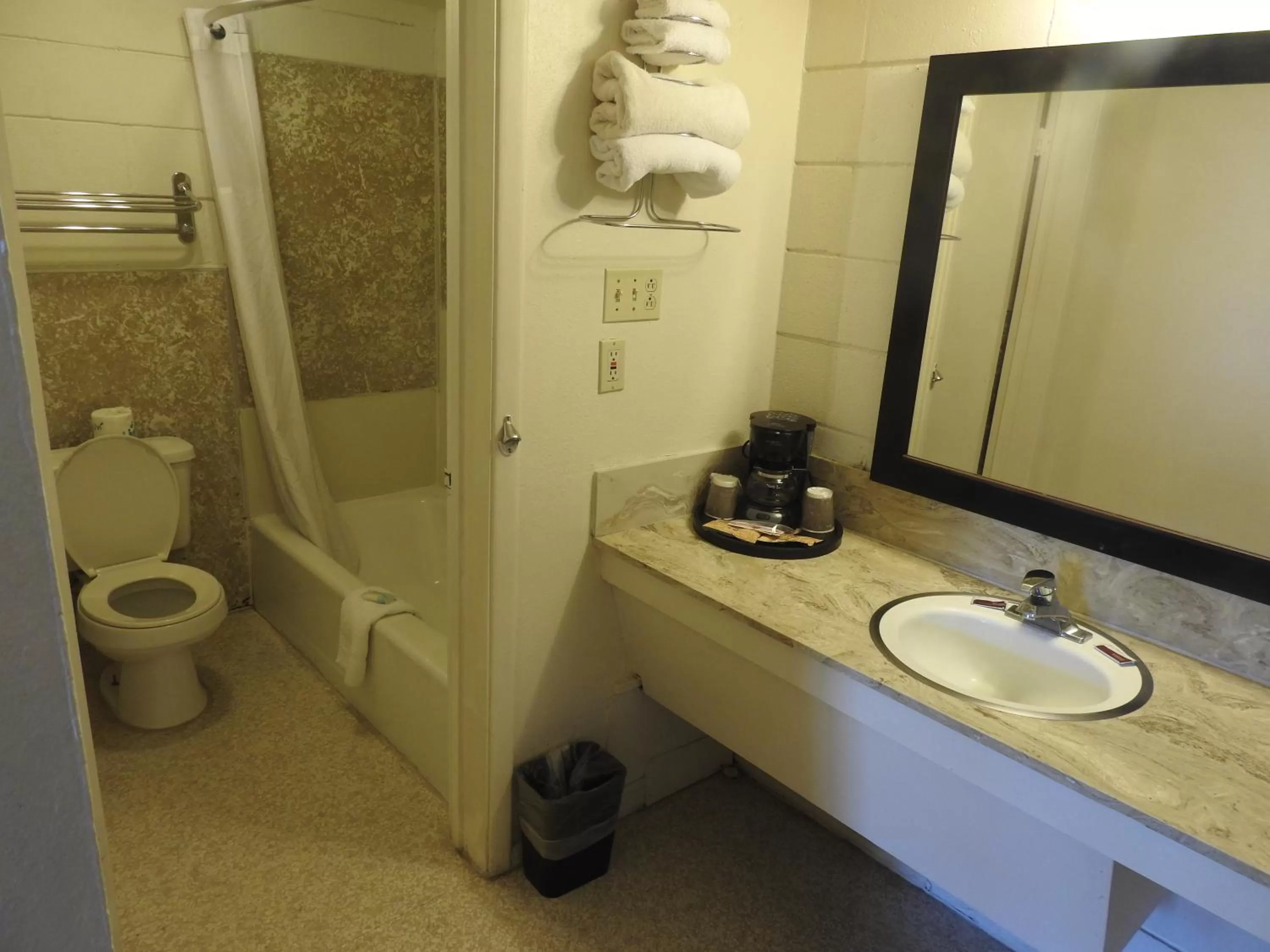 Bathroom in Economy Inn