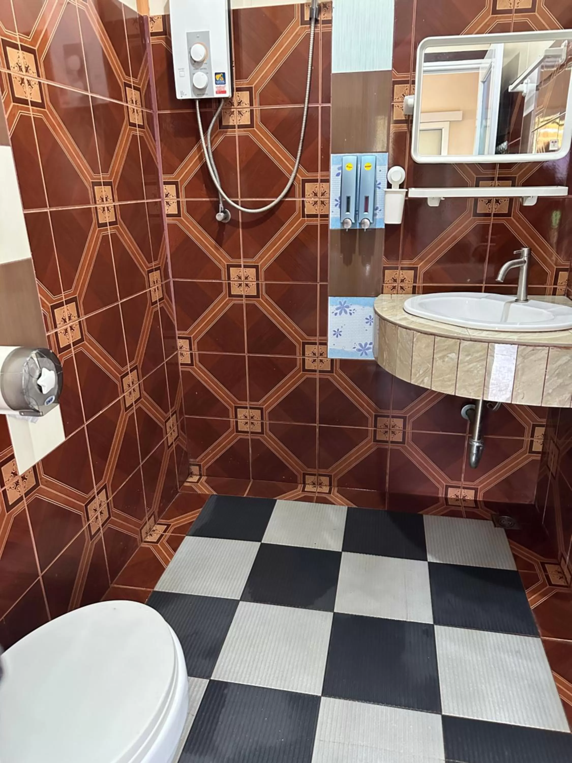 Shower in Fine Times Resort