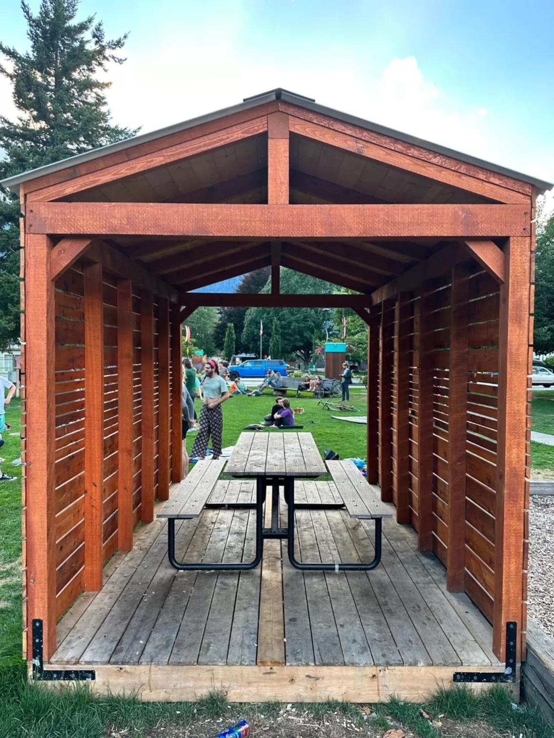 Patio in August Jack Inn