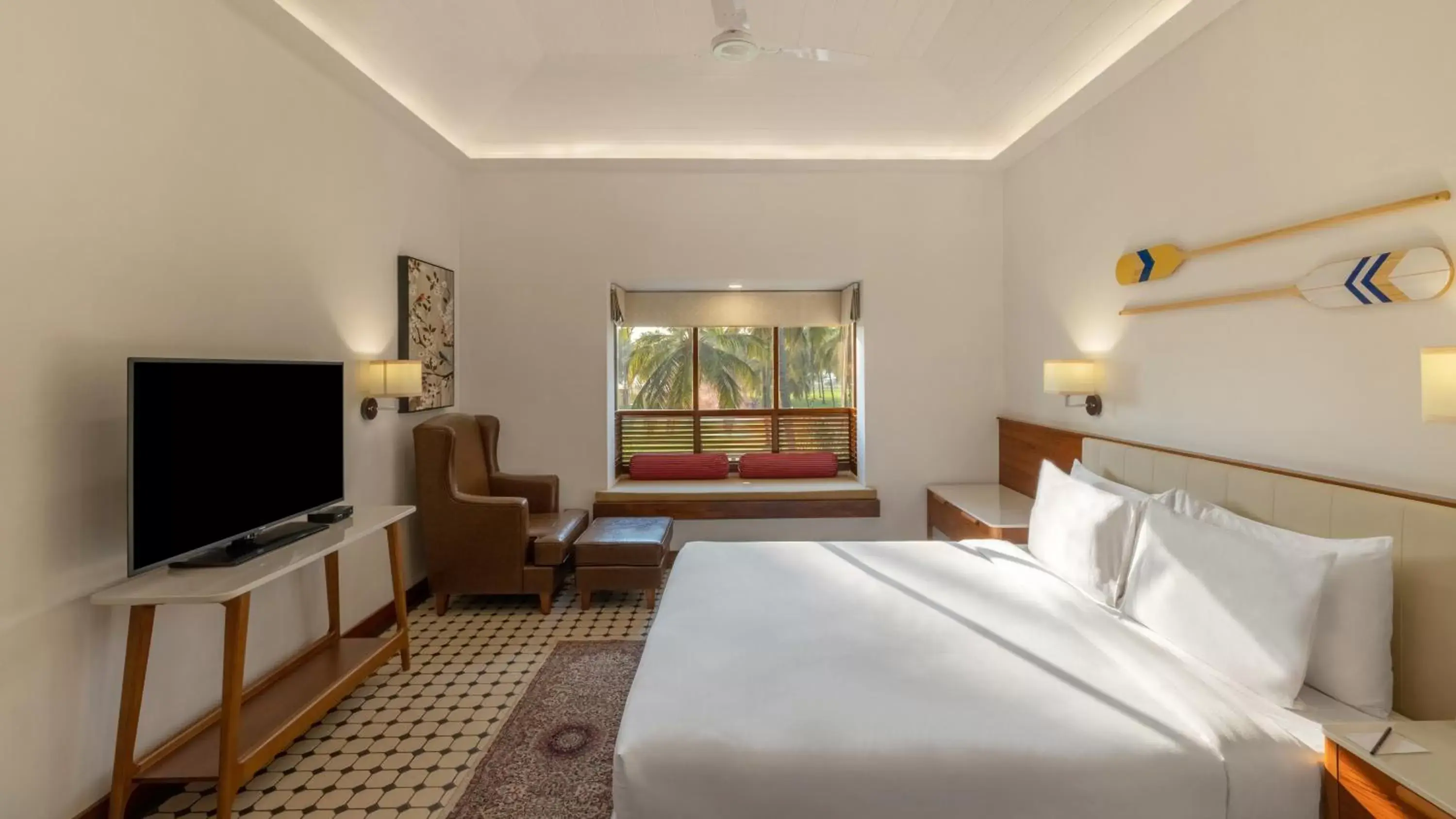Bedroom, Bed in Novotel Goa Dona Sylvia Resort