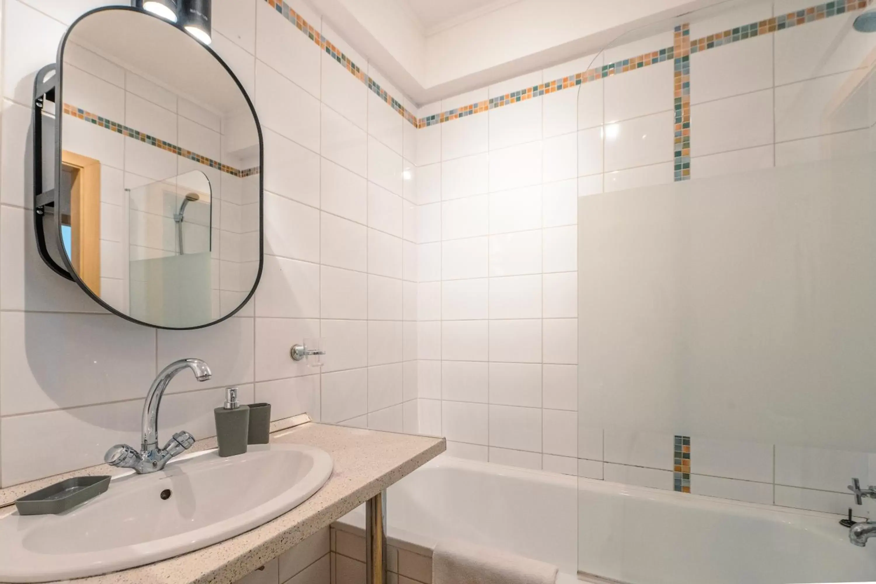 Shower, Bathroom in Premium Apartments