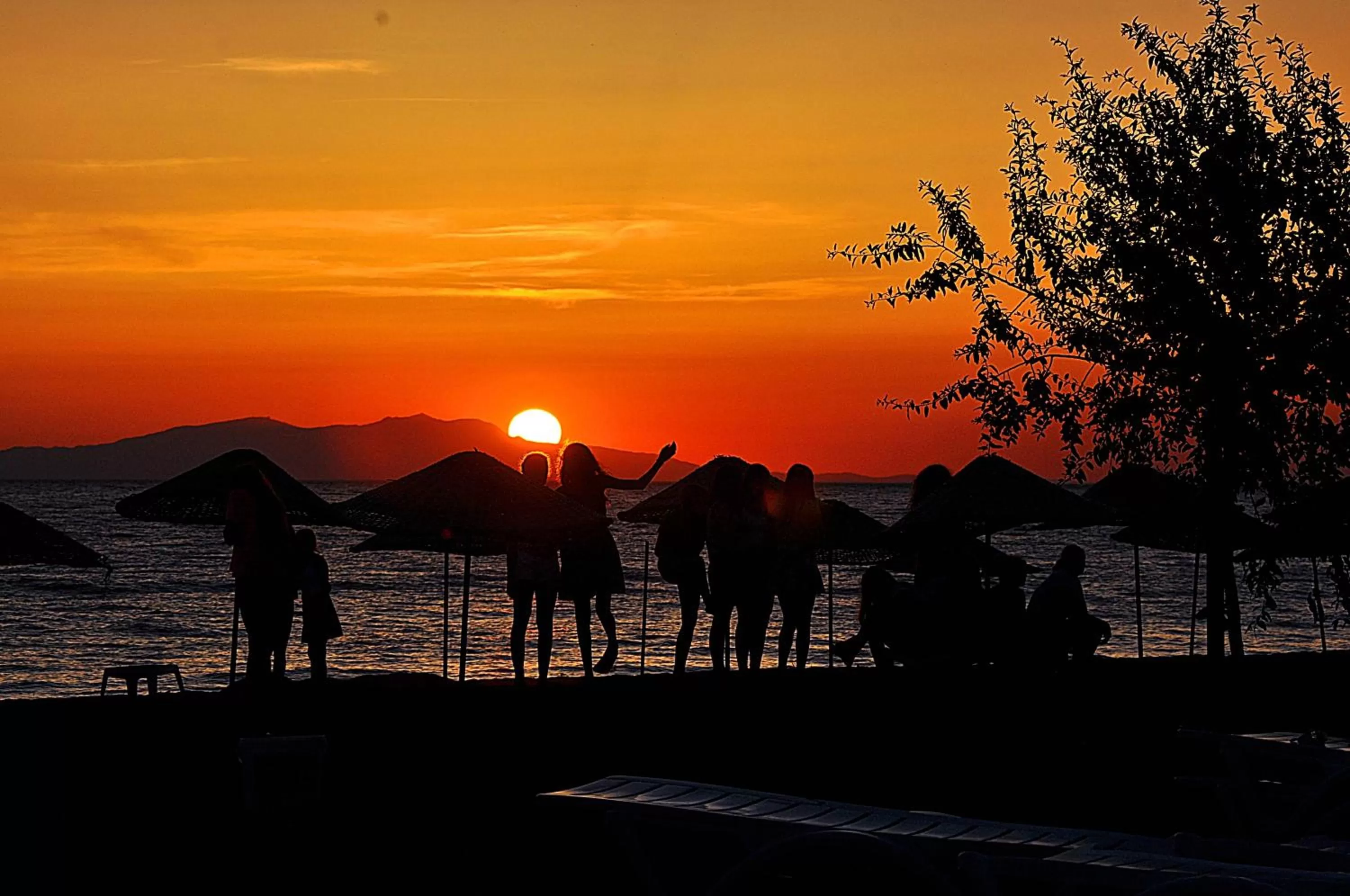 Sunset in Perla Hotel