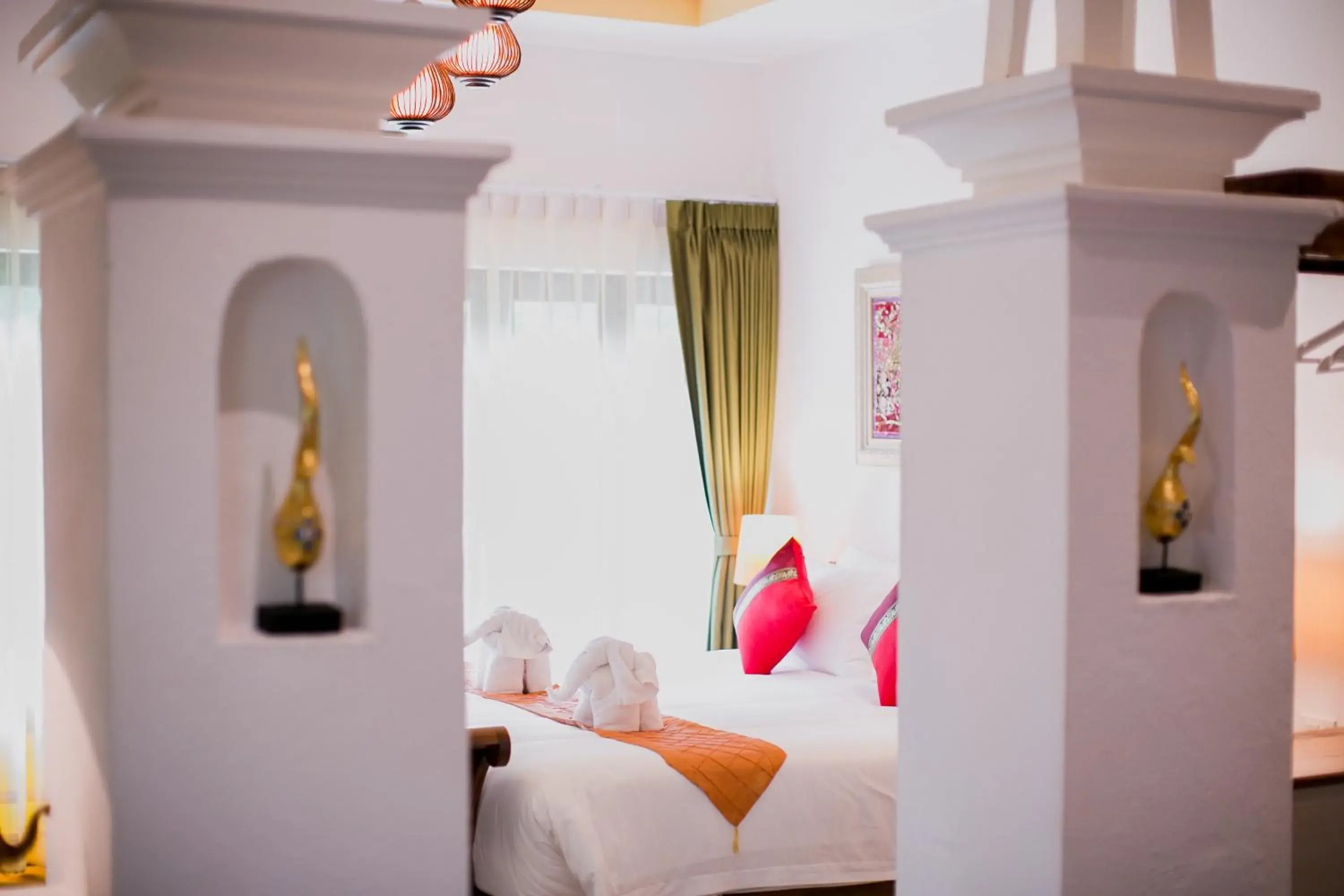 Bed in E-outfitting Doikham Resort