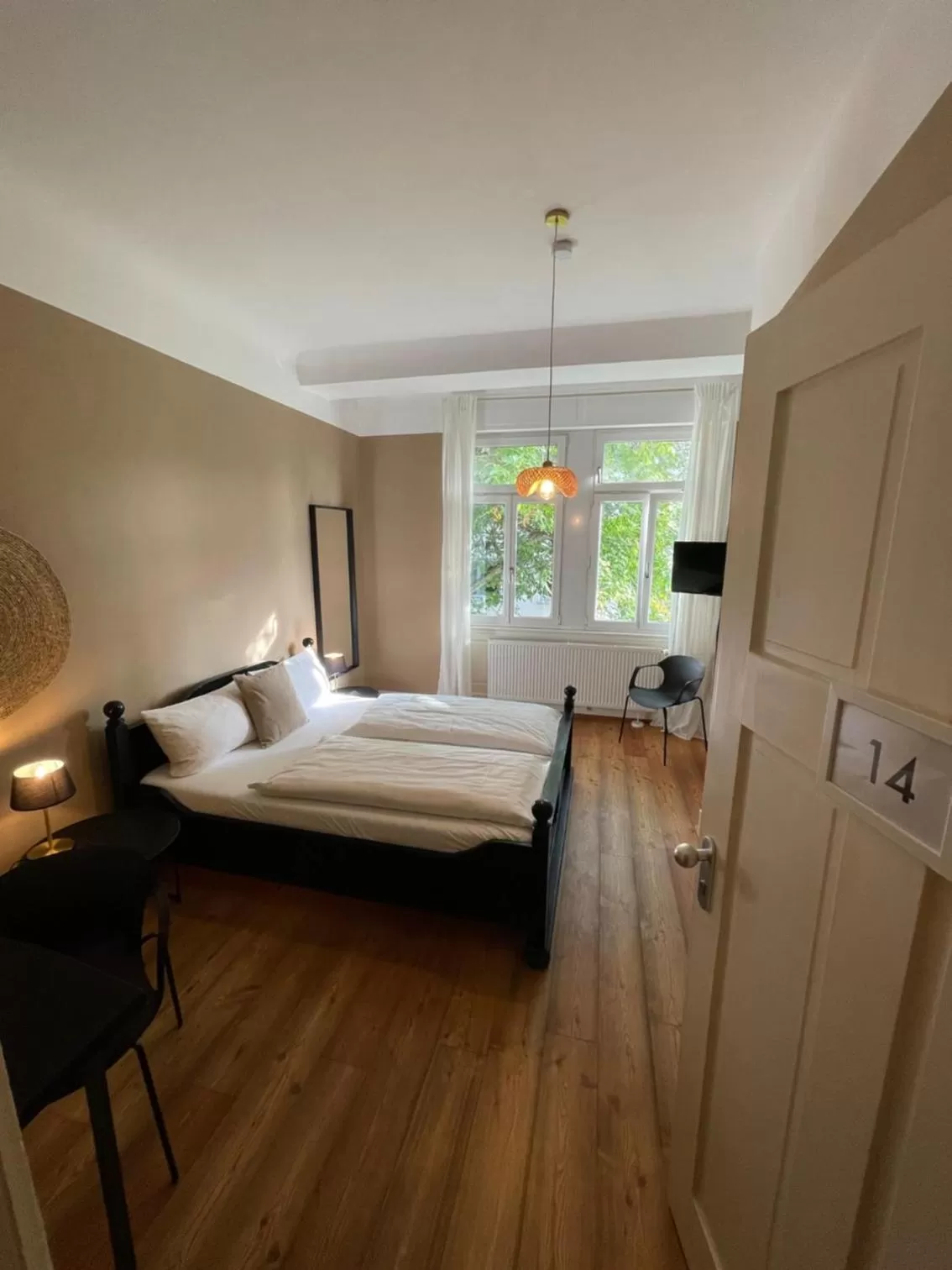 Bed in AUERSTEIN-Hotels auerstein & auerstein-mono