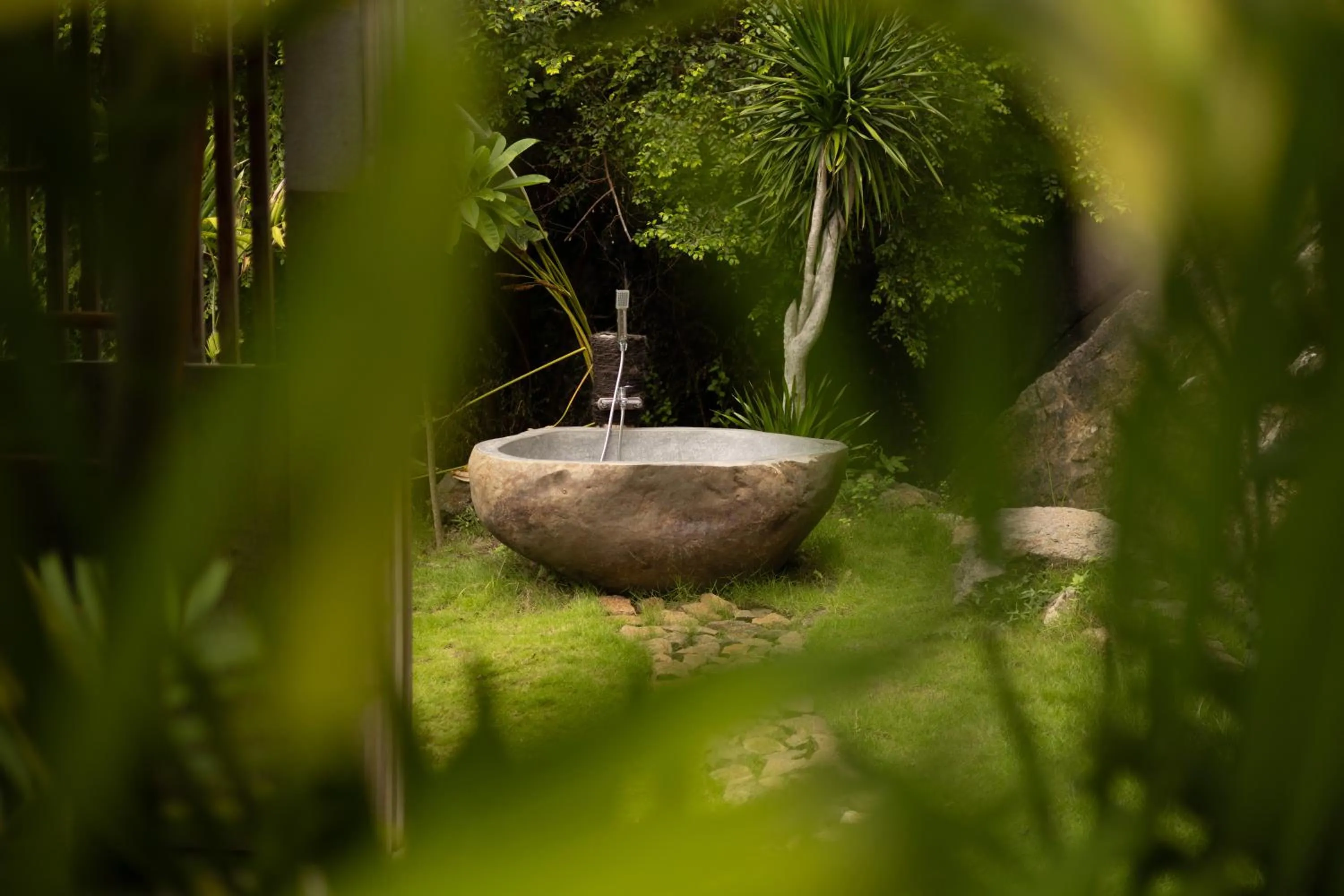 Natural landscape in Menjaga Bay