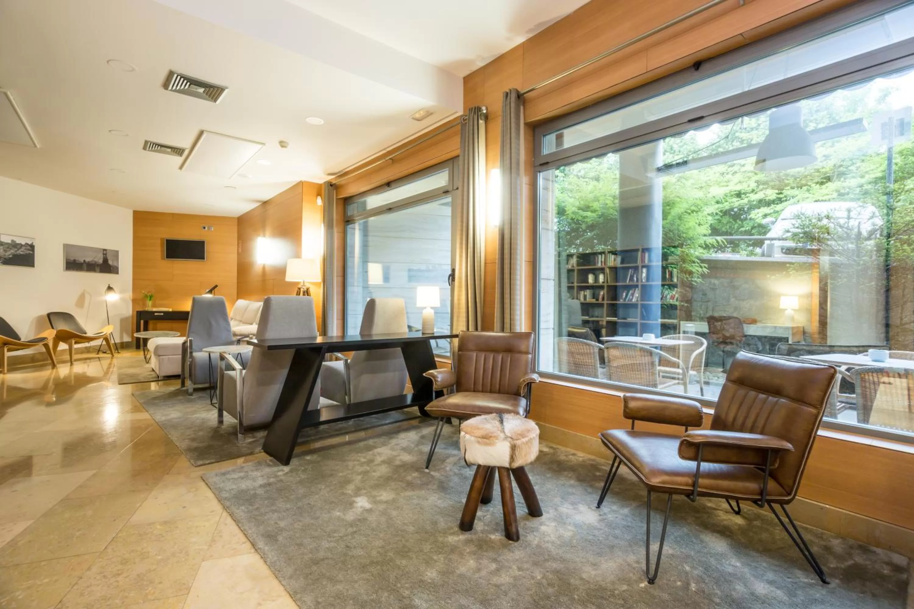 Library in Hotel Palacio de Aiete