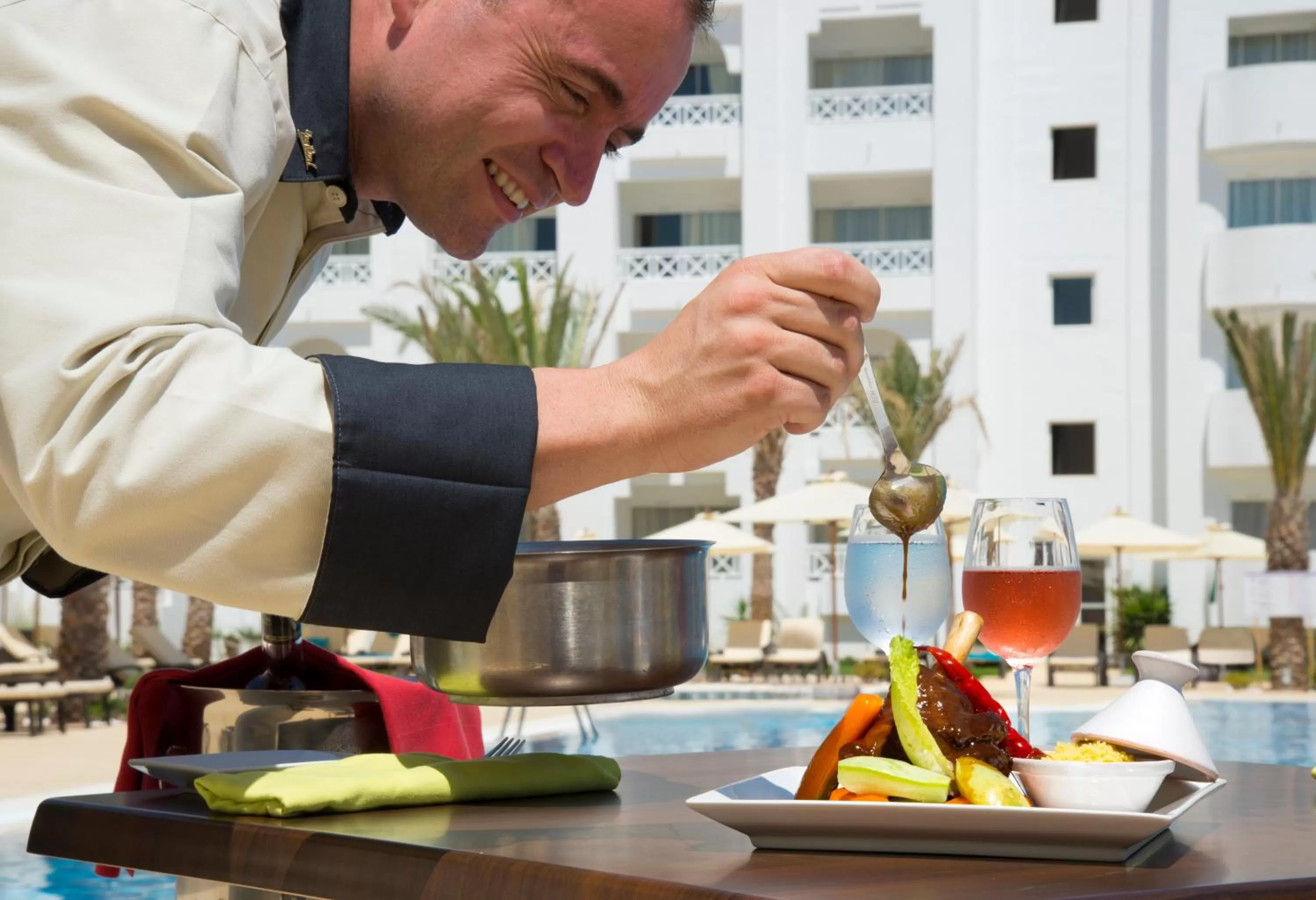 Restaurant/places to eat in Radisson Blu Resort & Thalasso Hammamet