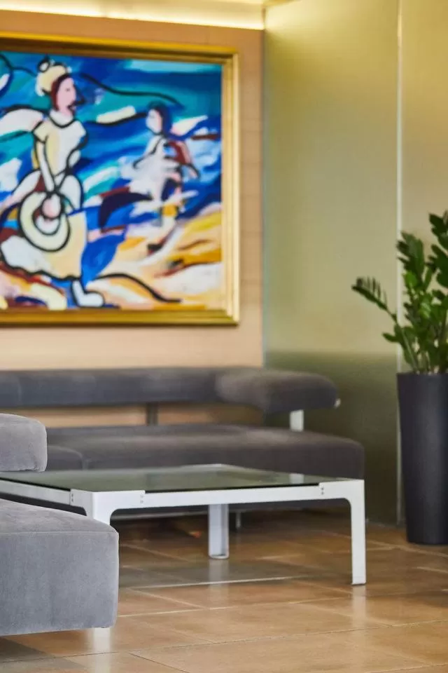 Decorative detail in Silken Puerta Valencia