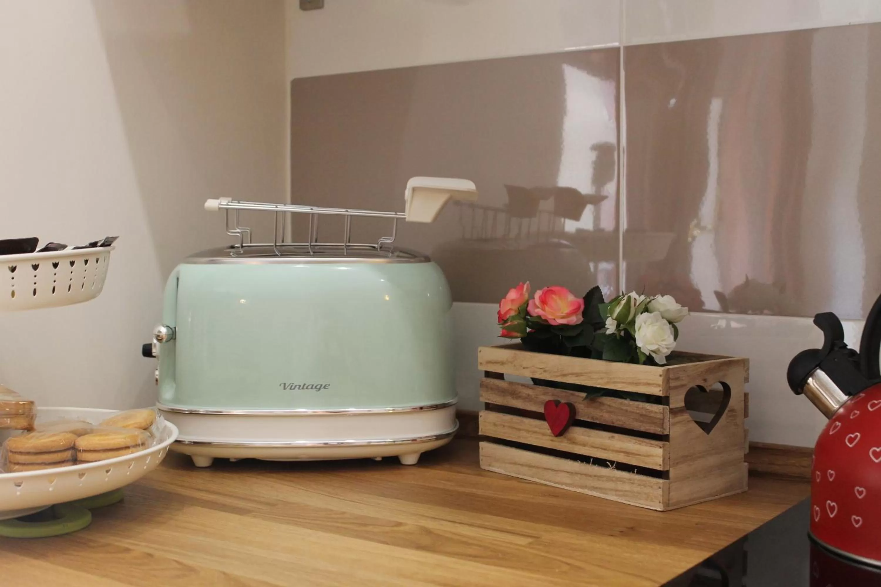 Communal kitchen in HomeAway Salerno