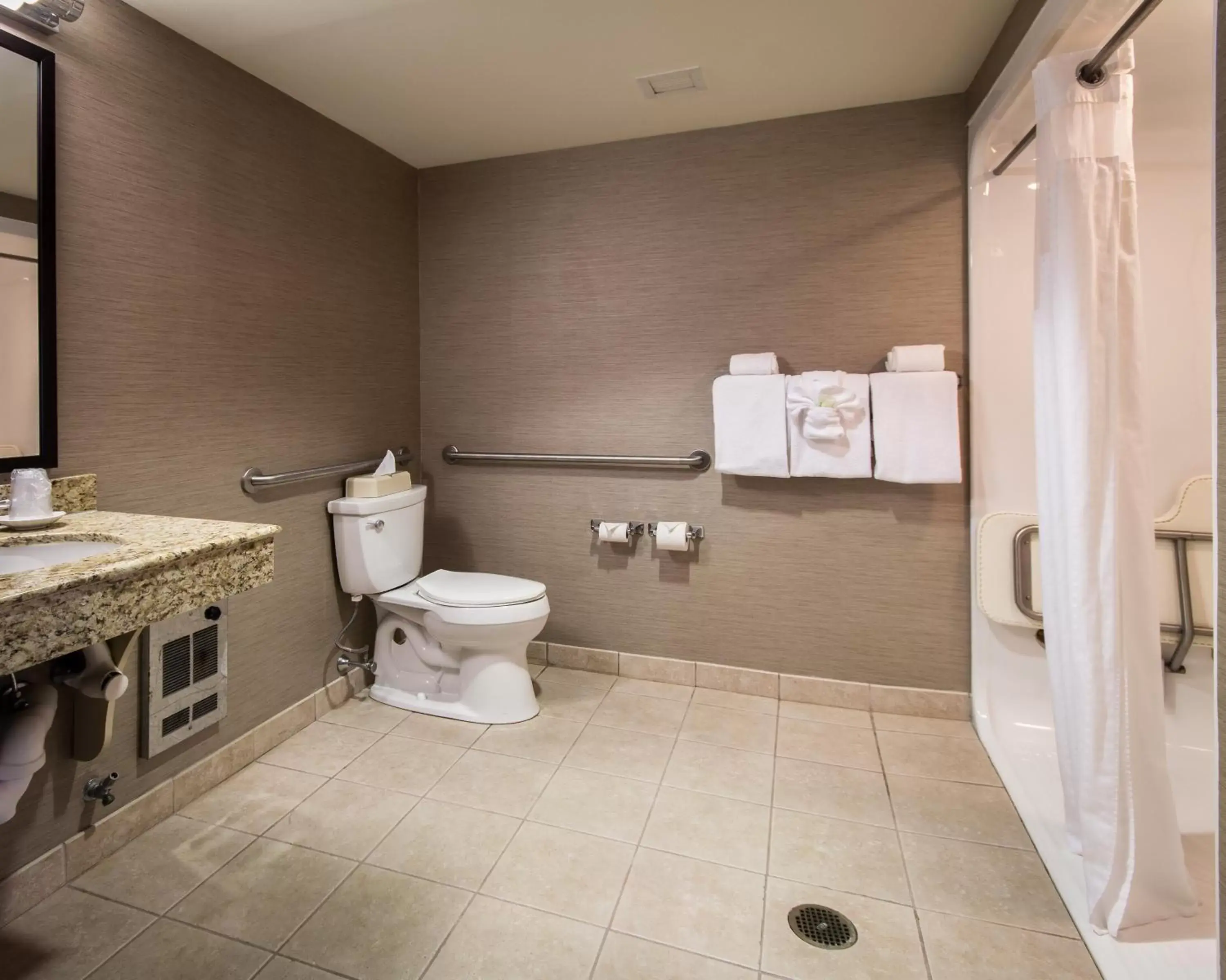 Bathroom in Holiday Inn Express Hotel & Suites Auburn, an IHG Hotel