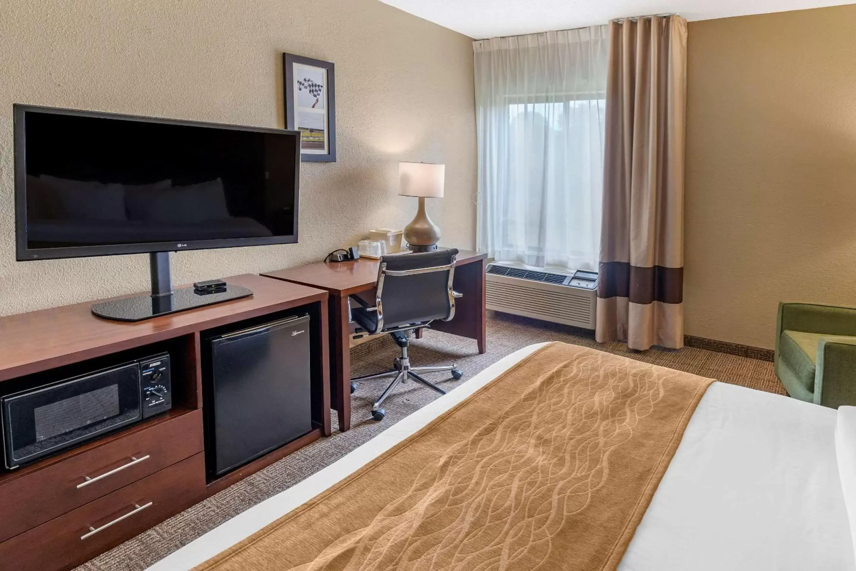 Photo of the whole room, TV/Entertainment Center in Comfort Inn & Suites Lincoln Talladega I-20