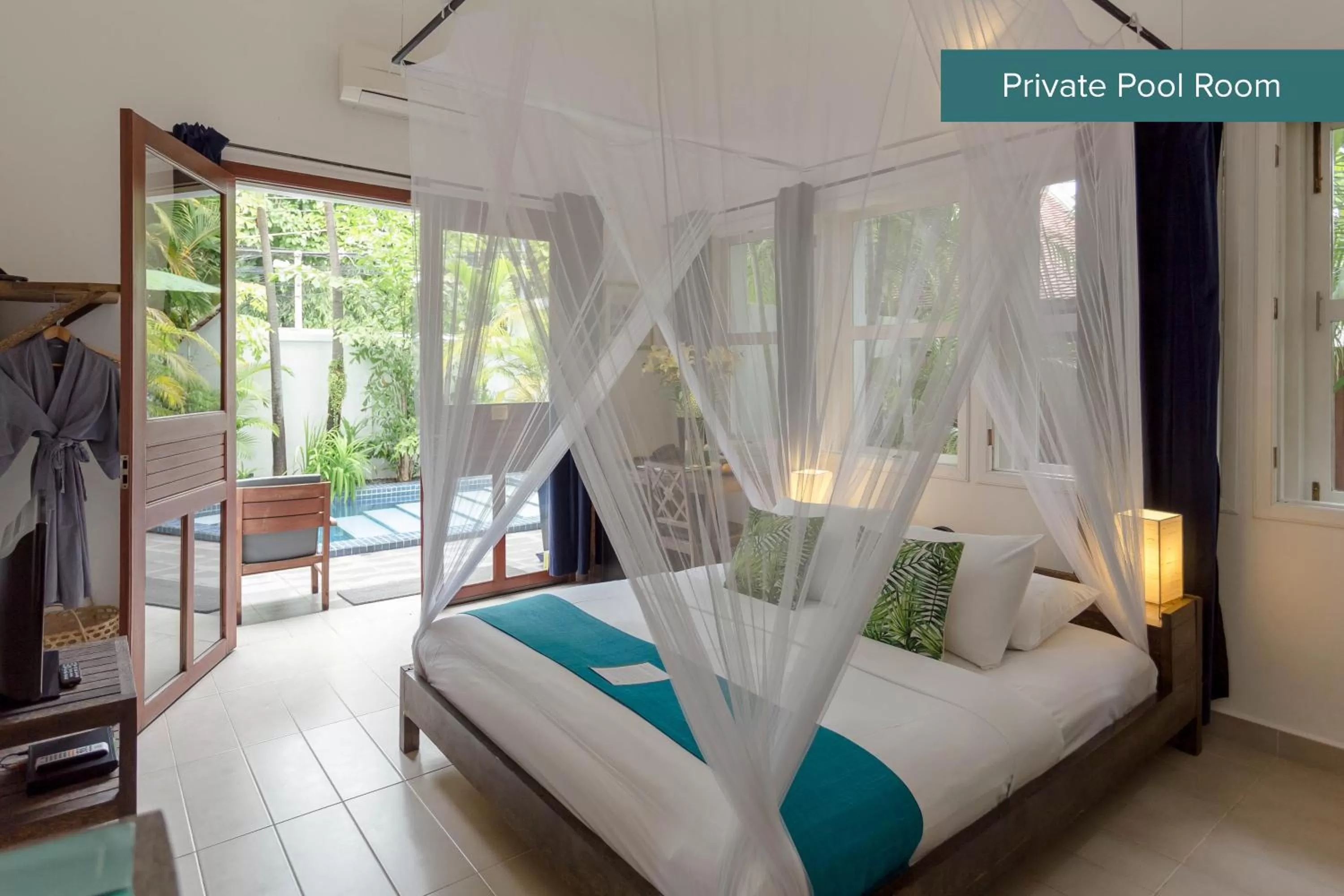 Bedroom, Bed in The Pavilion